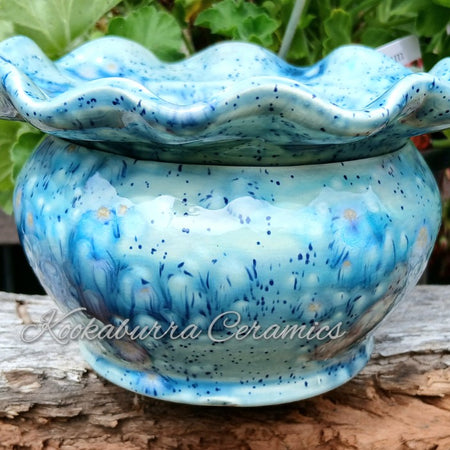 Ceramic African Violet Pot Self watering