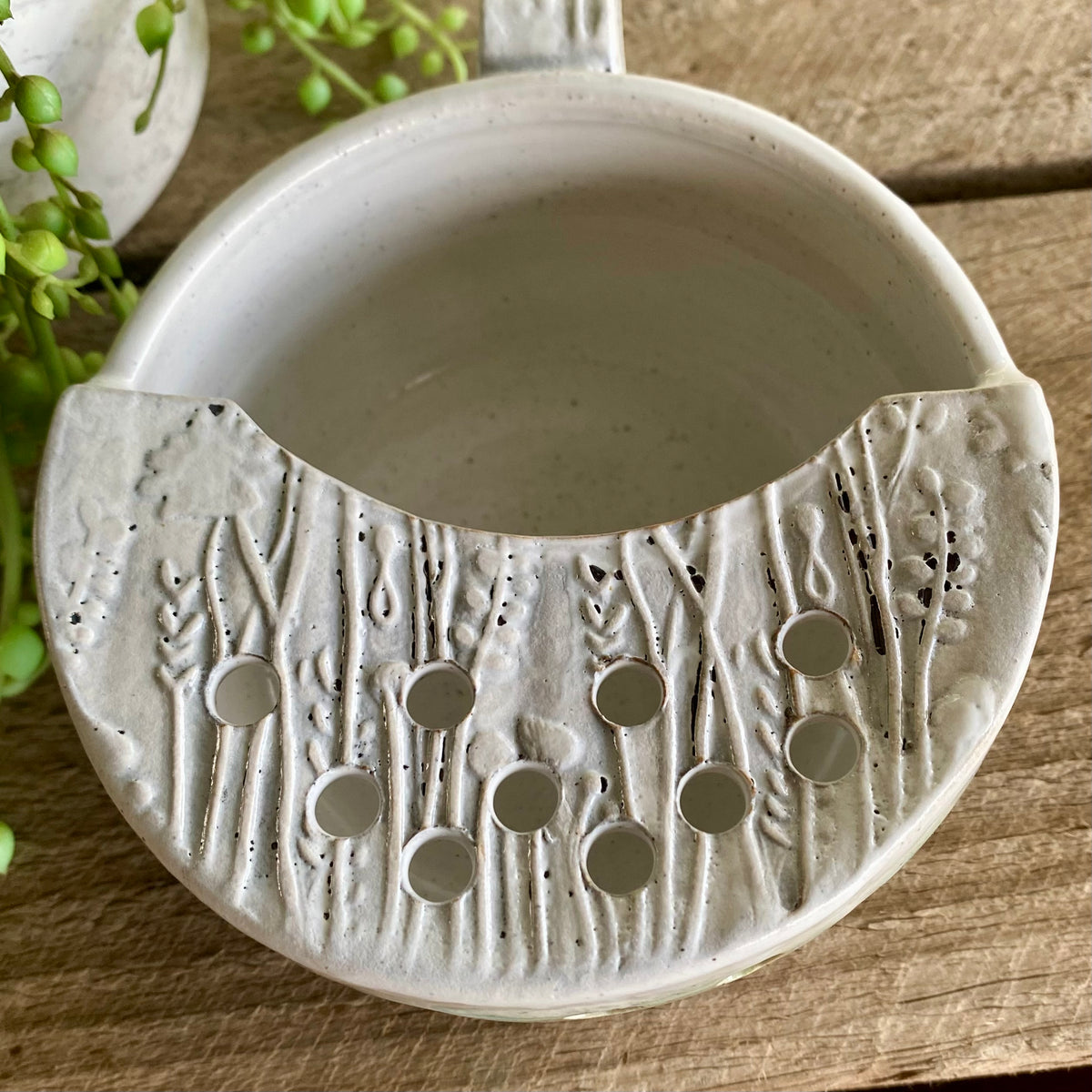 Ceramic Berry Strainer | Handmade Pottery