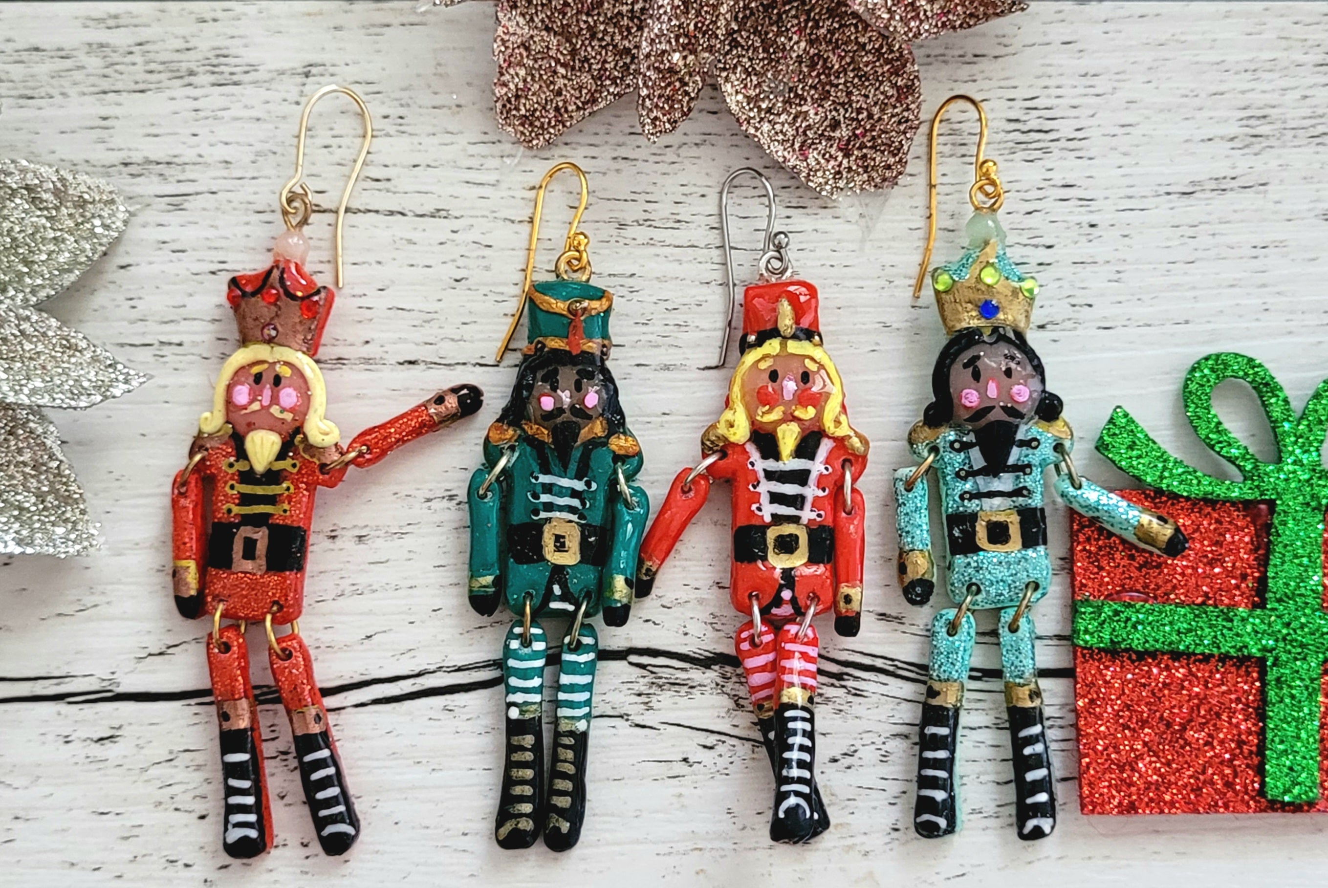 Christmas nutcracker Earrings