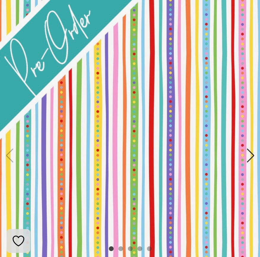 PRE-ORDER Water-resistant wet bags (Spotty Stripes, Creative Monsoon)