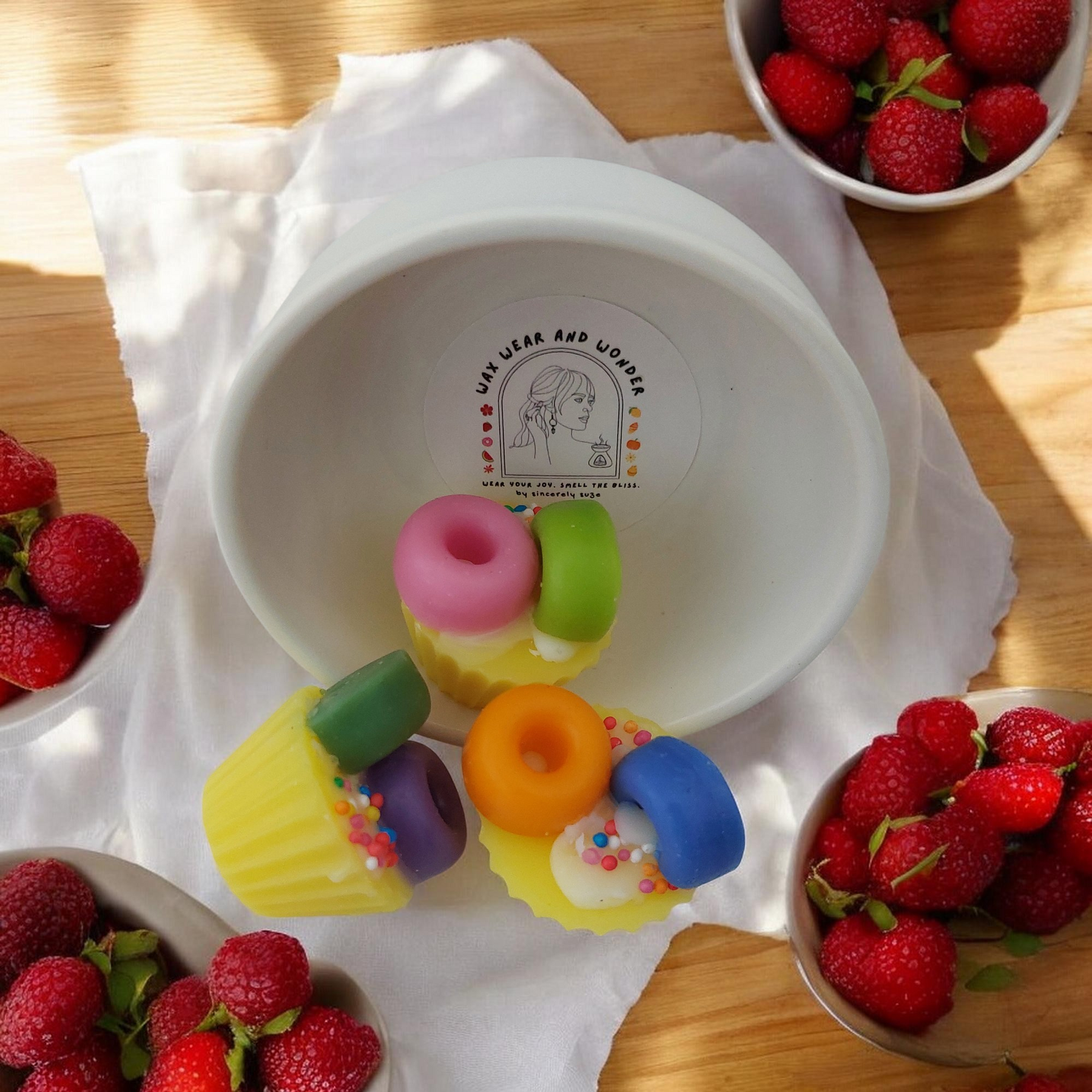 Scented Soy Wax Melts - Bliss Bite Trio Mini Cupcake