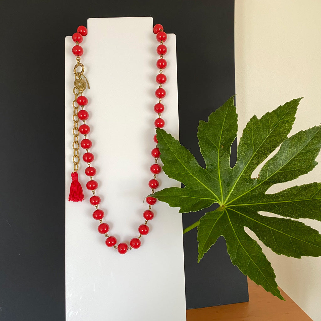 Necklace ceramic