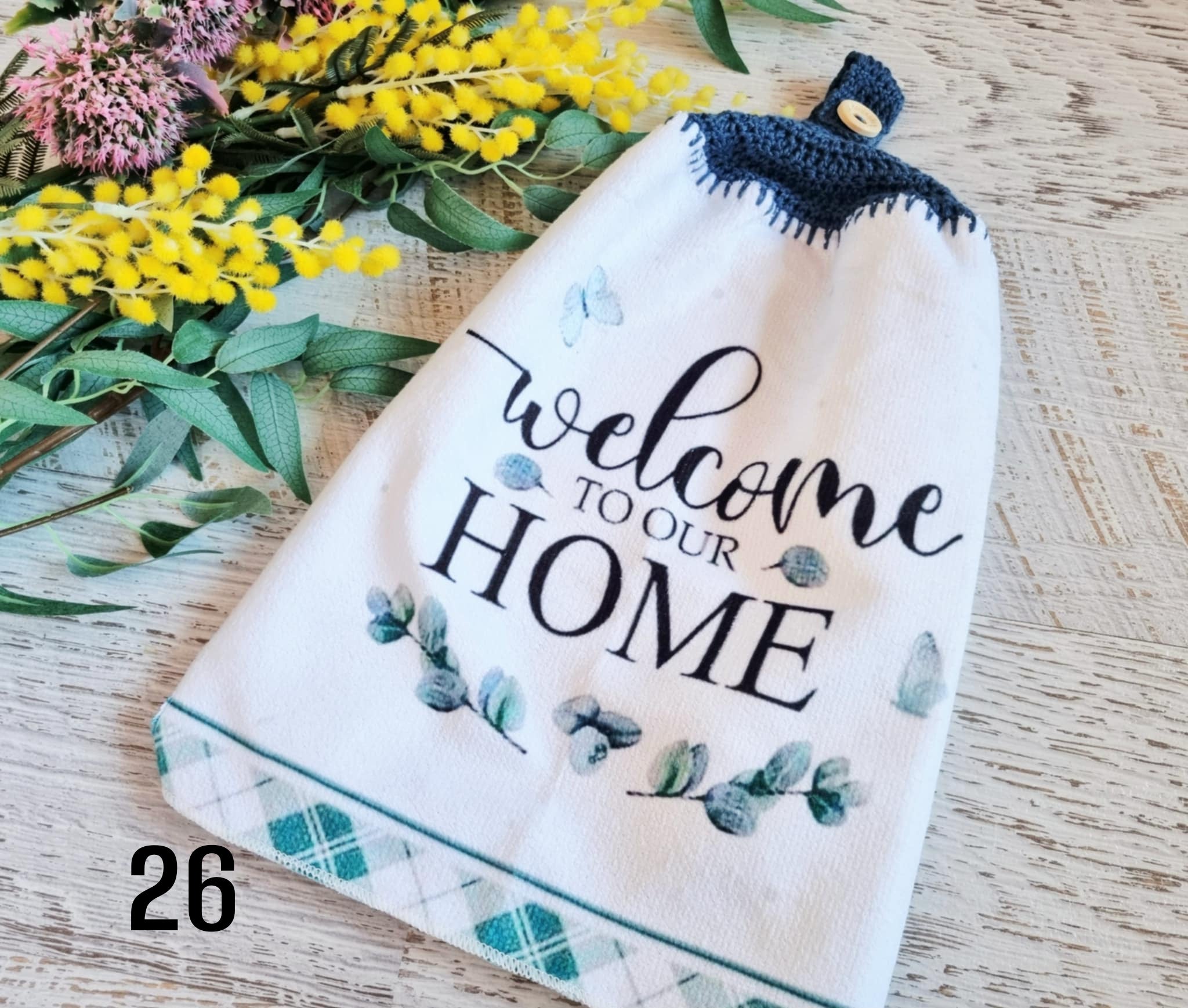 Kitchen Hand Towel | Hanging | Polyester Microfibre | SINGLE LAYER | 9 Styles - 19 - 27