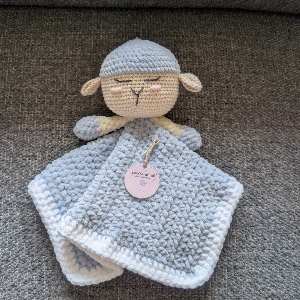 Crochet Lamb Lovey