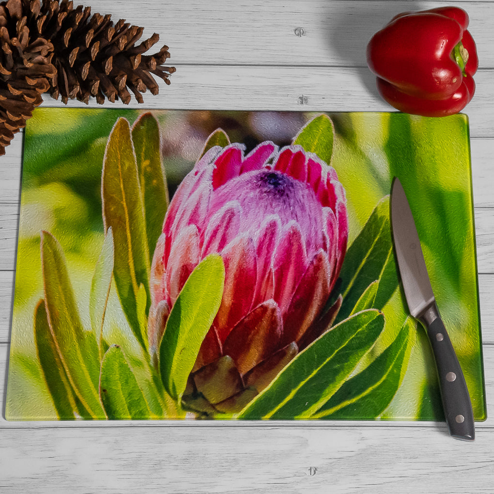 Around the Garden - Chopping Boards - Tempered Glass