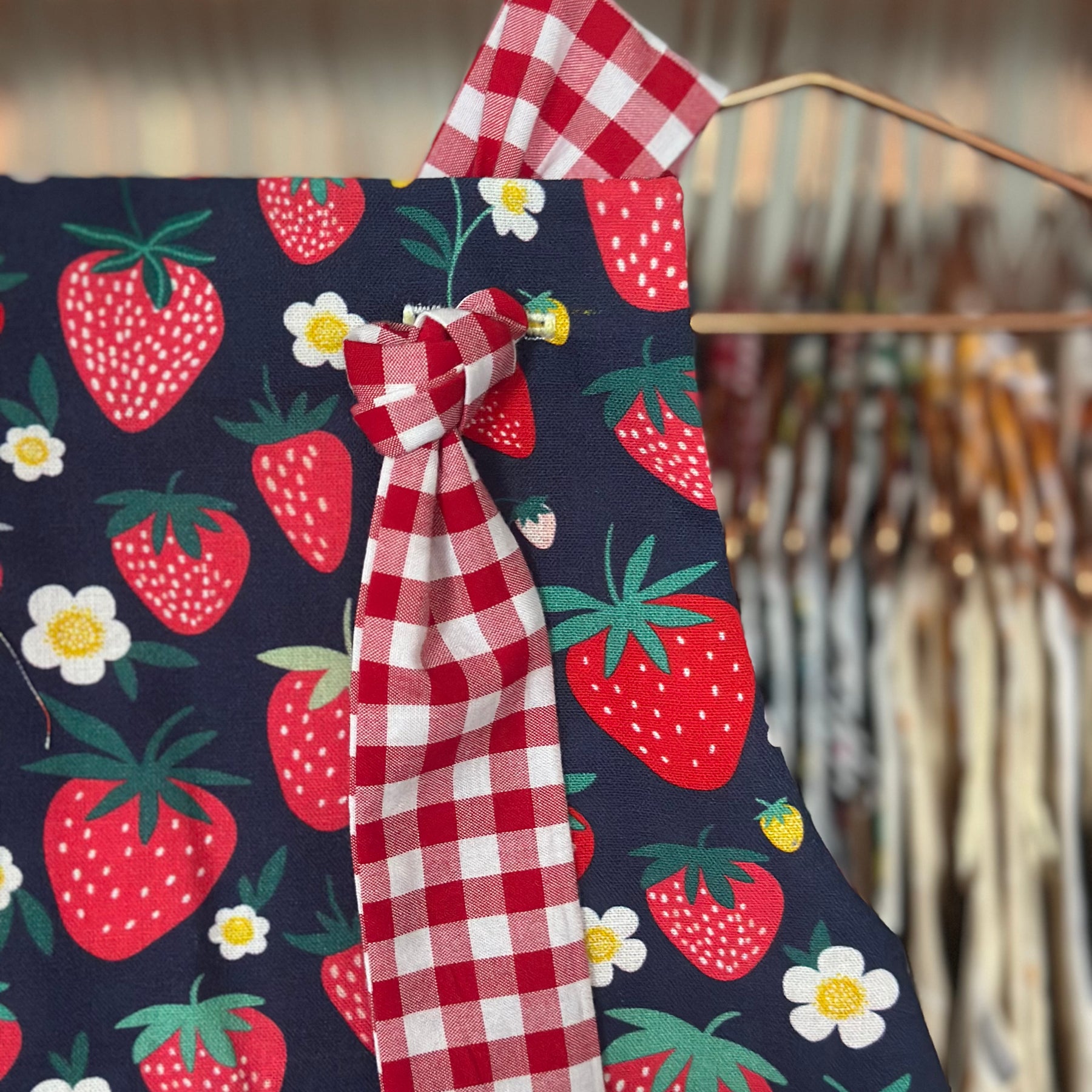 Strawberry Handmade Overalls/Adventure Collection