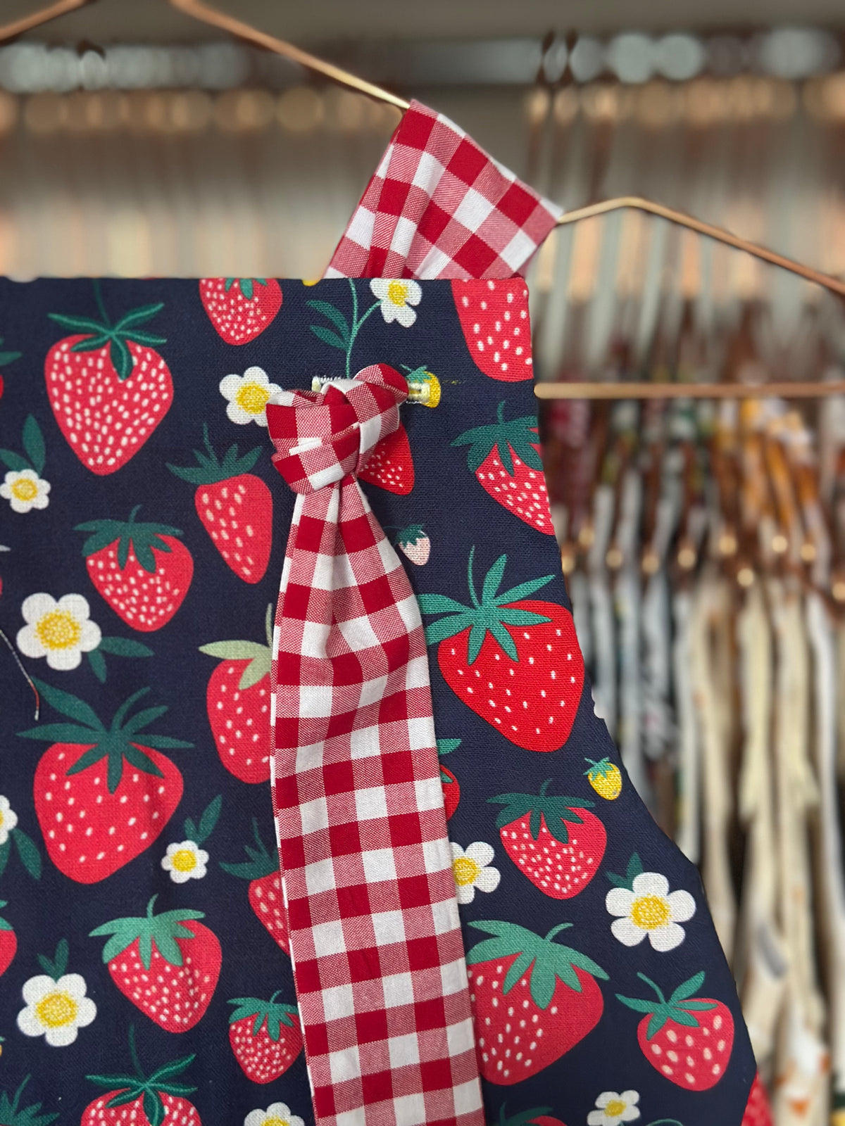 Strawberry Handmade Overalls/Adventure Collection