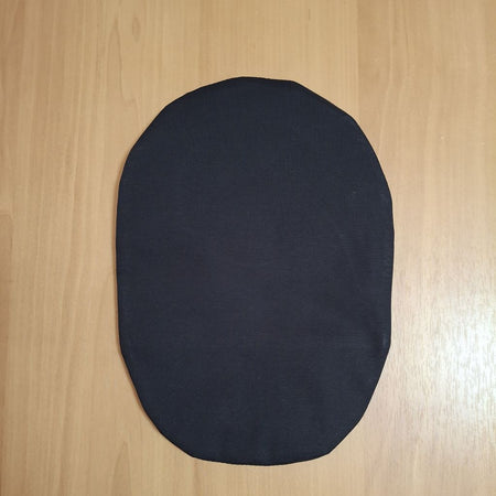 STOMA BAG COVER REGULAR BLACK ILEOSTOMY, COLOSTOMY, UROSTOMY