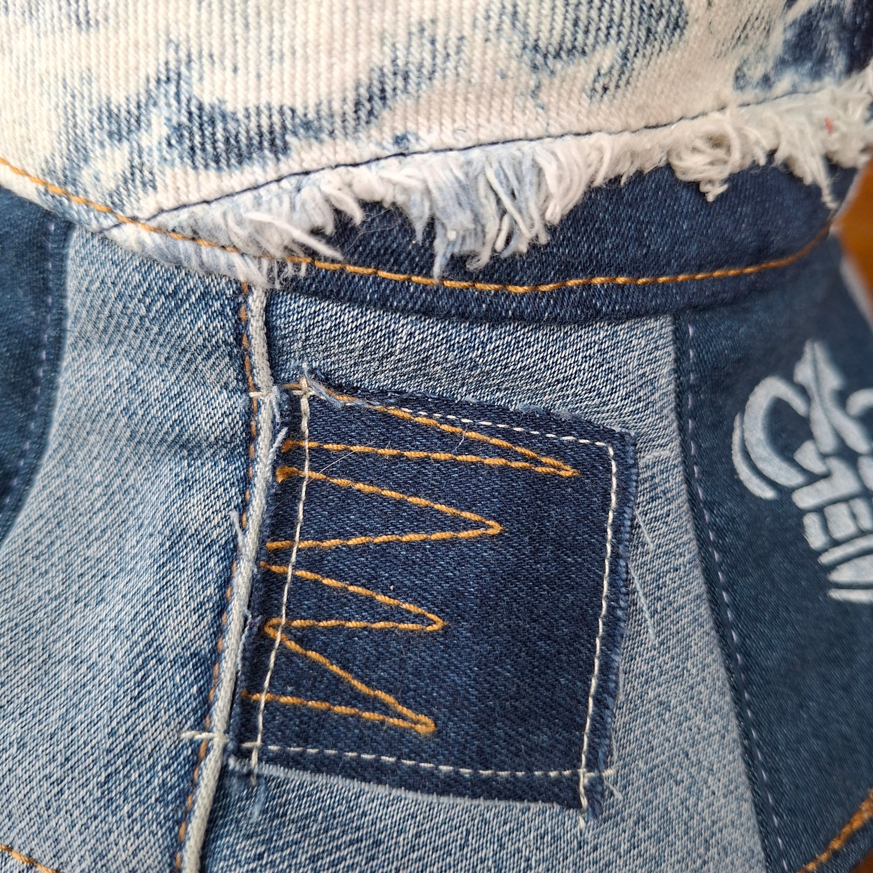 Unique, 'Lee Cooper', Gender Neutral, Recycled, Reversible Denim Bucket Hat
