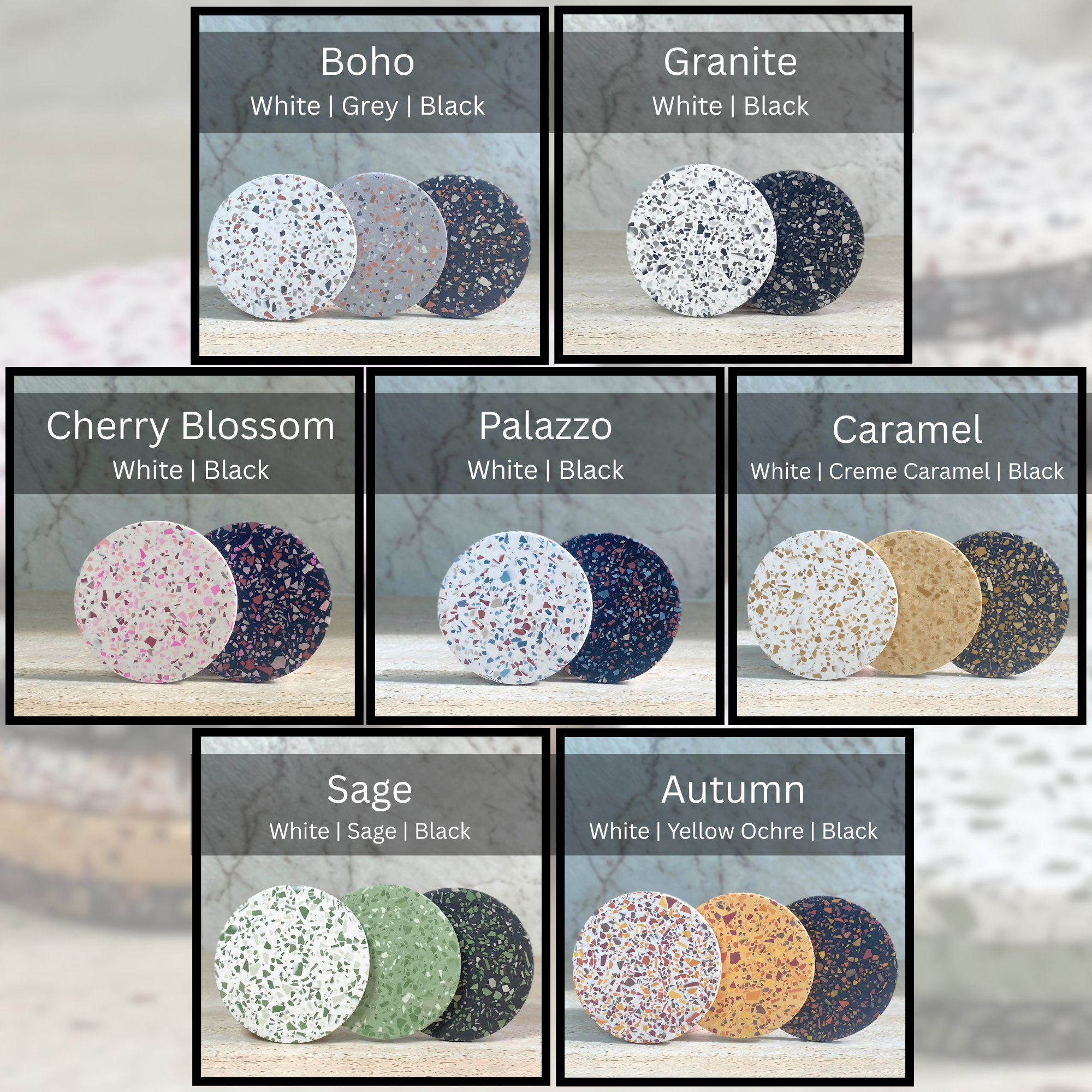 Large Rectangle platter | Terrazzo decor collection