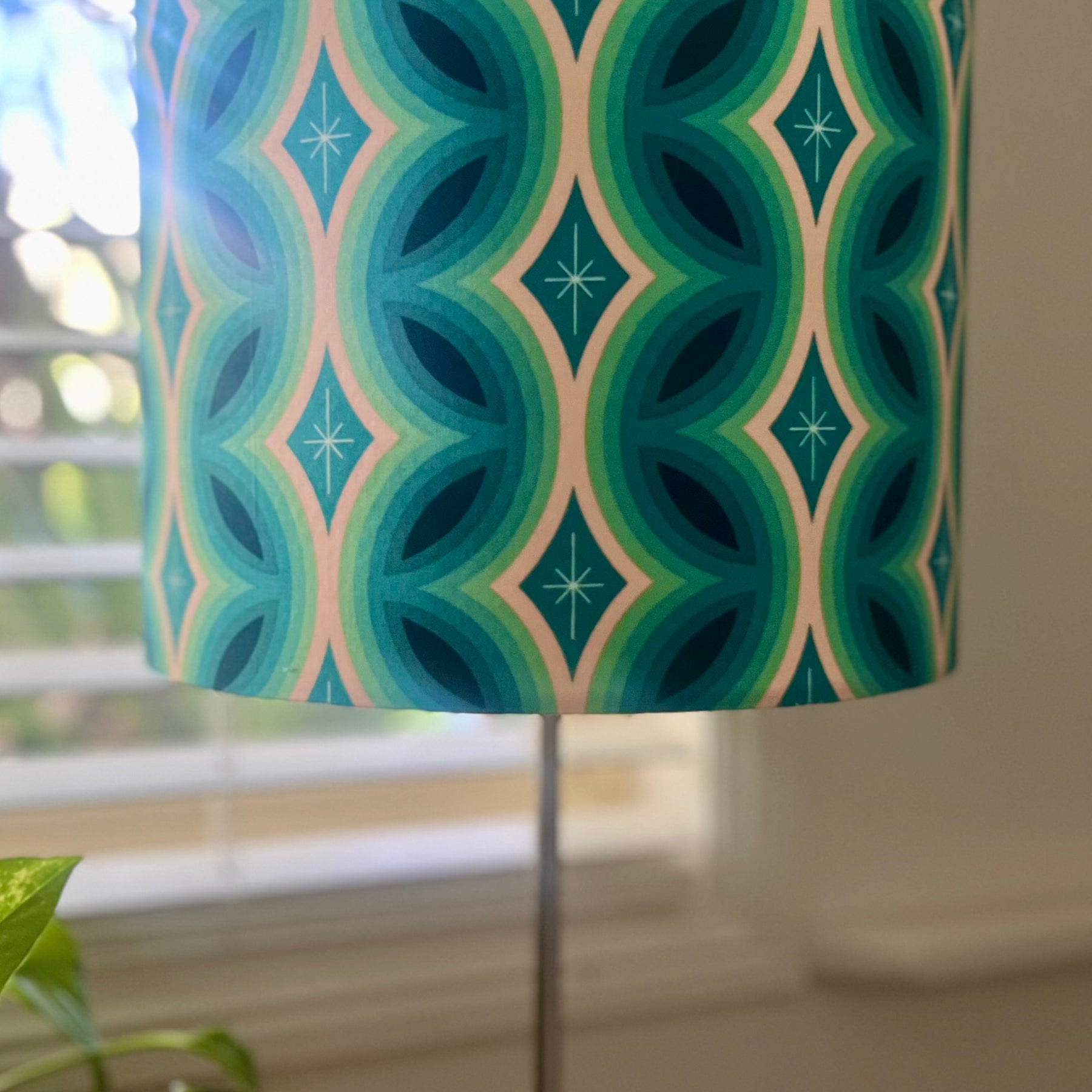 Handmade retro lampshade