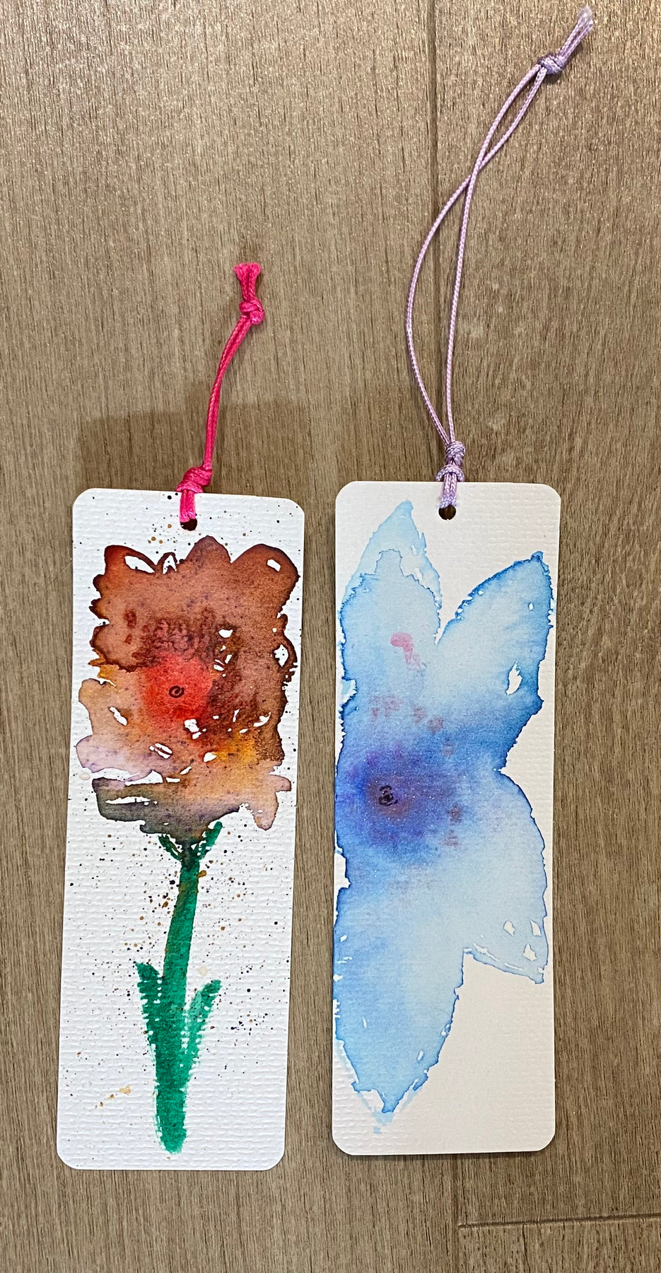 All Occasion Gift Bag – 6 Hand Painted Cards & Bookmarks plus a Pair of Earrings!