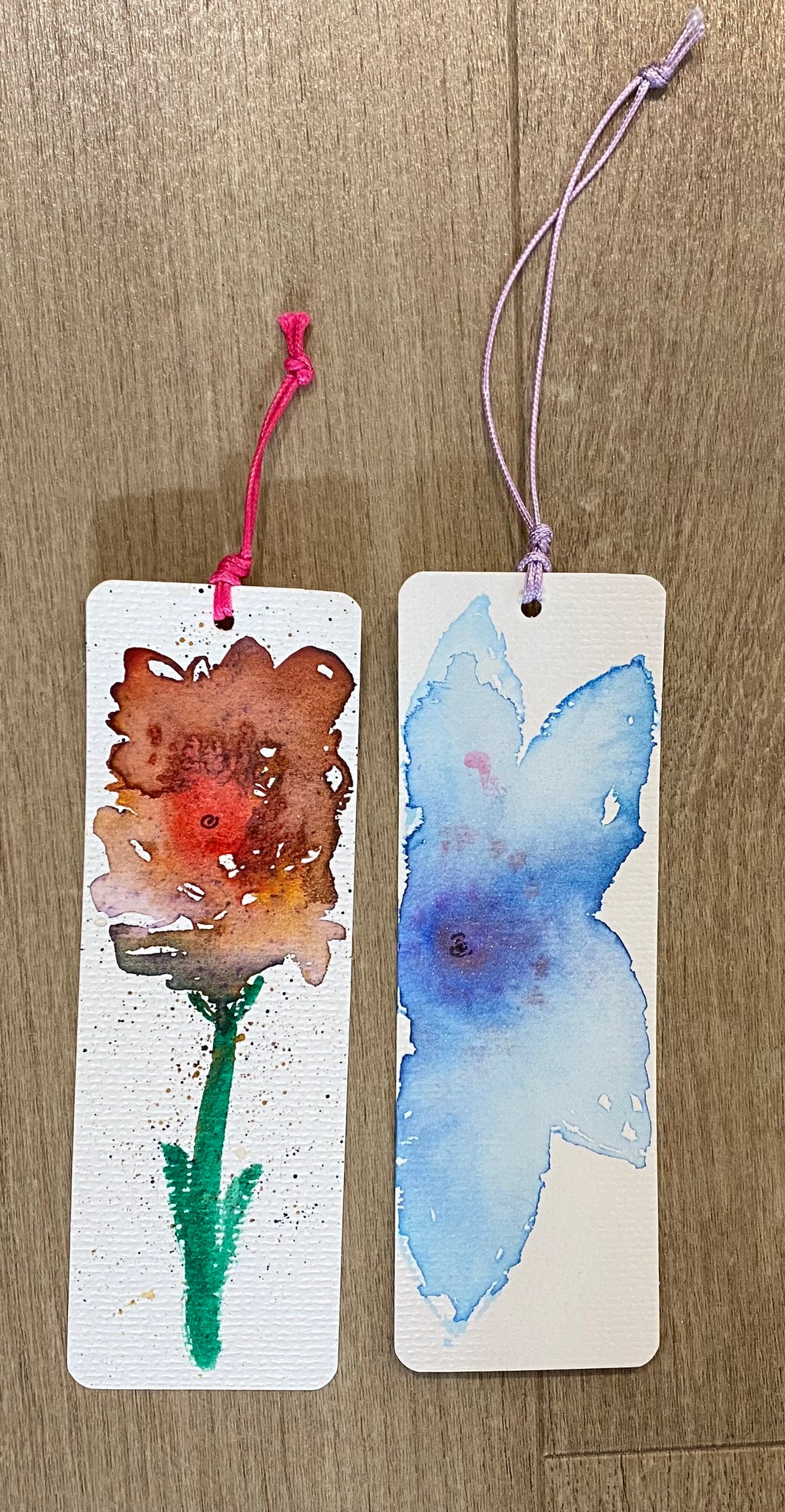 All Occasion Gift Bag – 6 Hand Painted Cards & Bookmarks plus a Pair of Earrings!