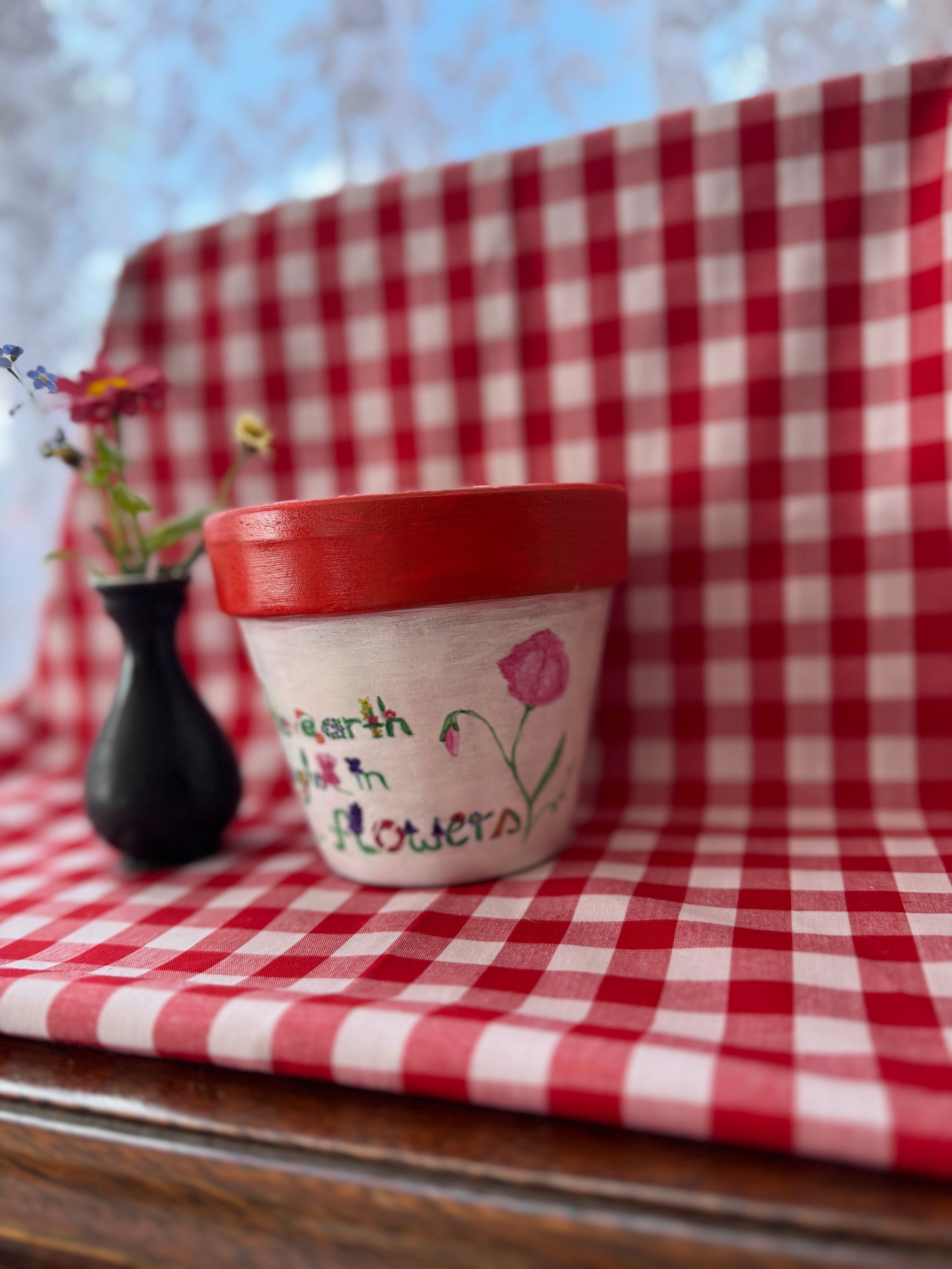 Scented Soy Potted Candles