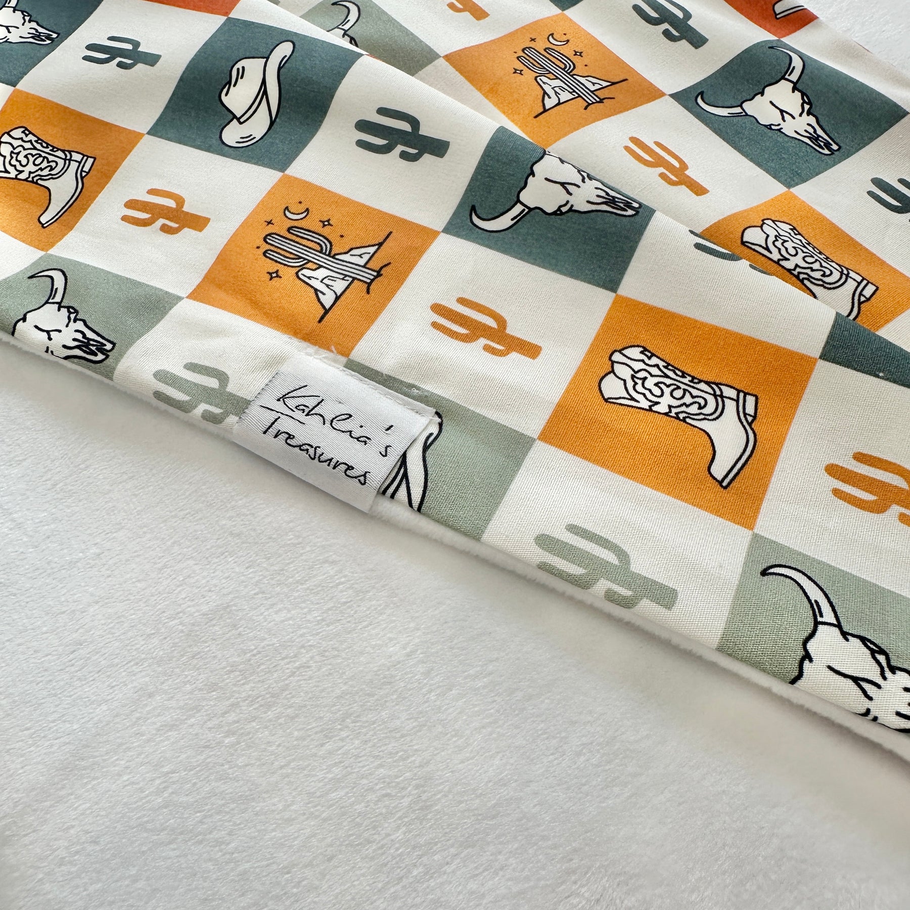 Cowboy Snuggie blanket