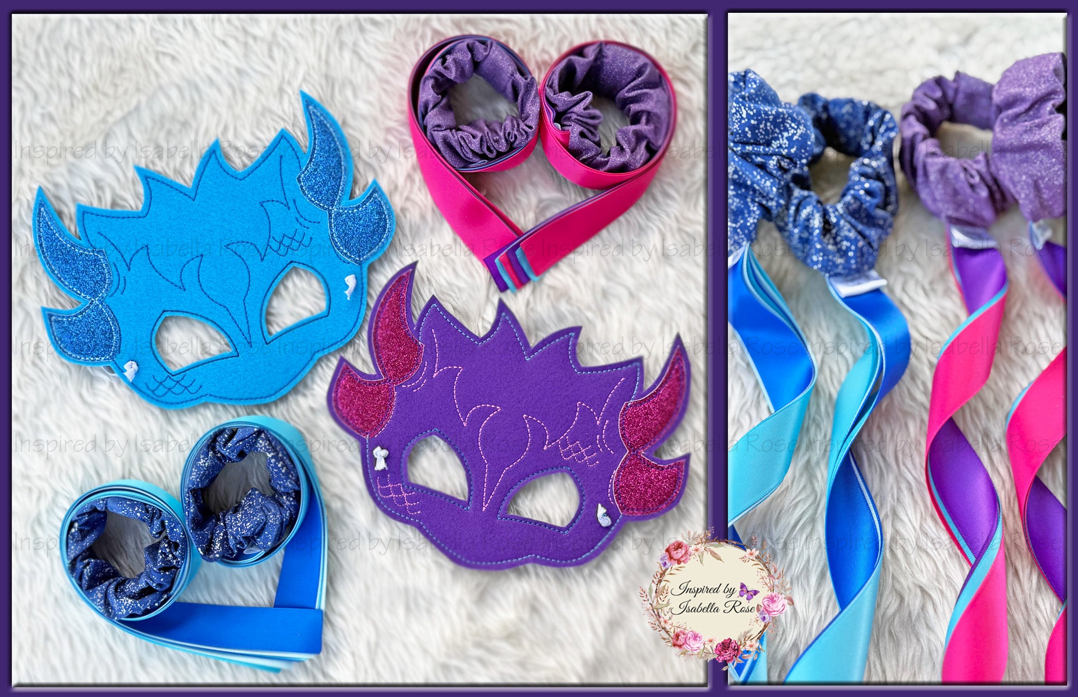 Bat fabric wings, Embroidered Mask, Halloween costume, Made to order