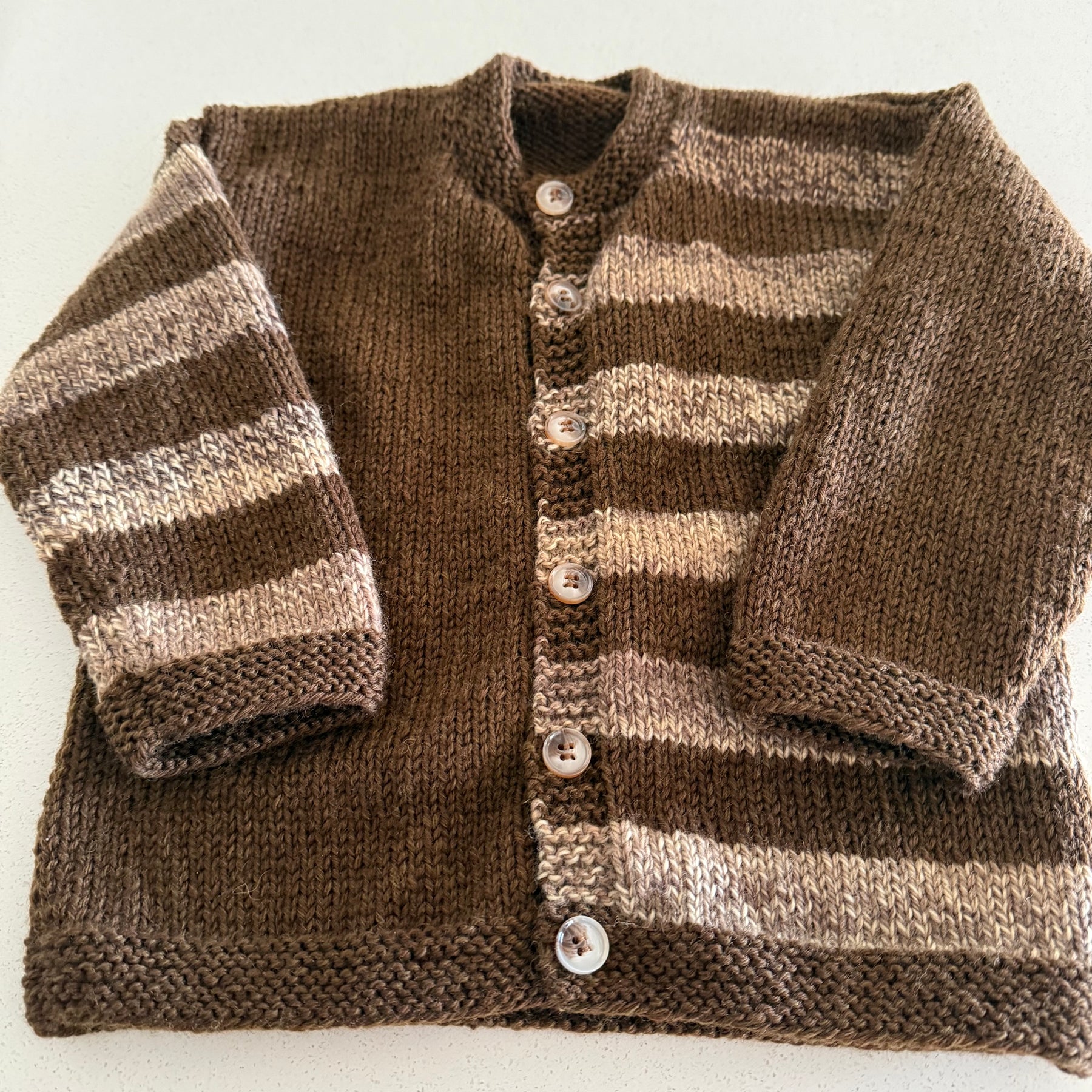 Brown Cardigan, 1-2 years