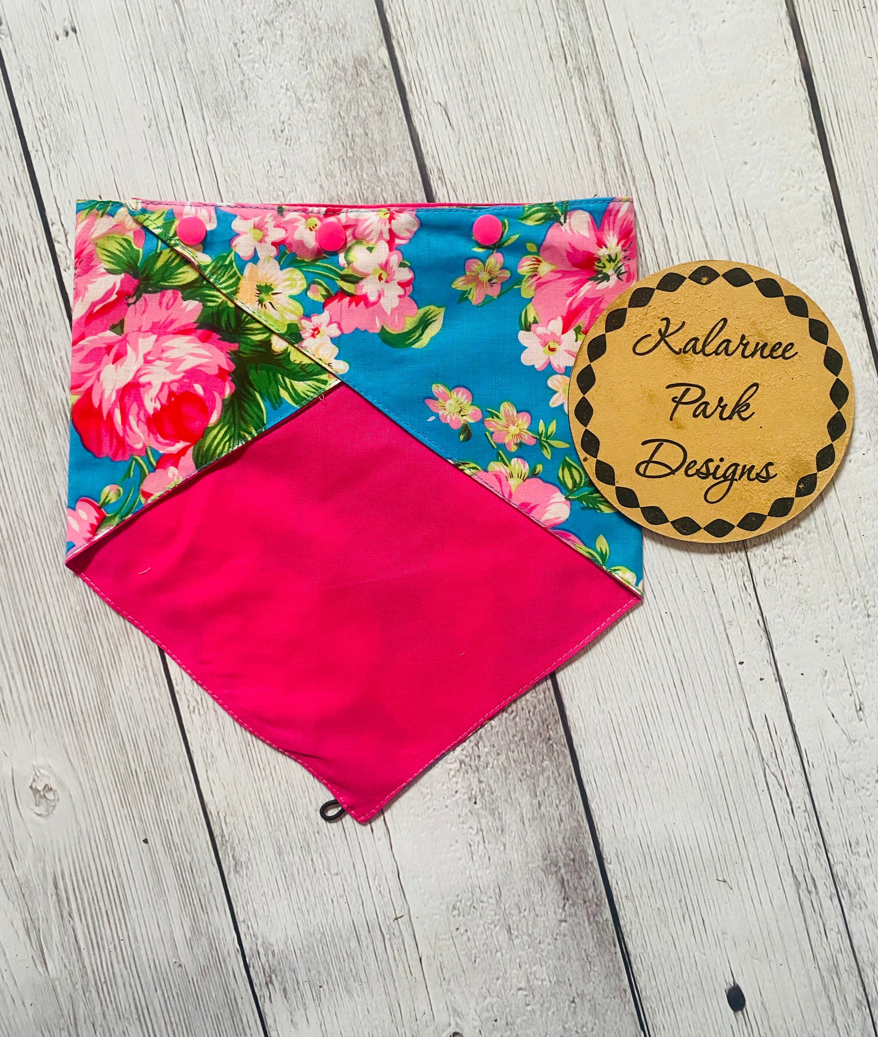 Ladies Reversible Sun Safe Neck Scarf Floral Collection