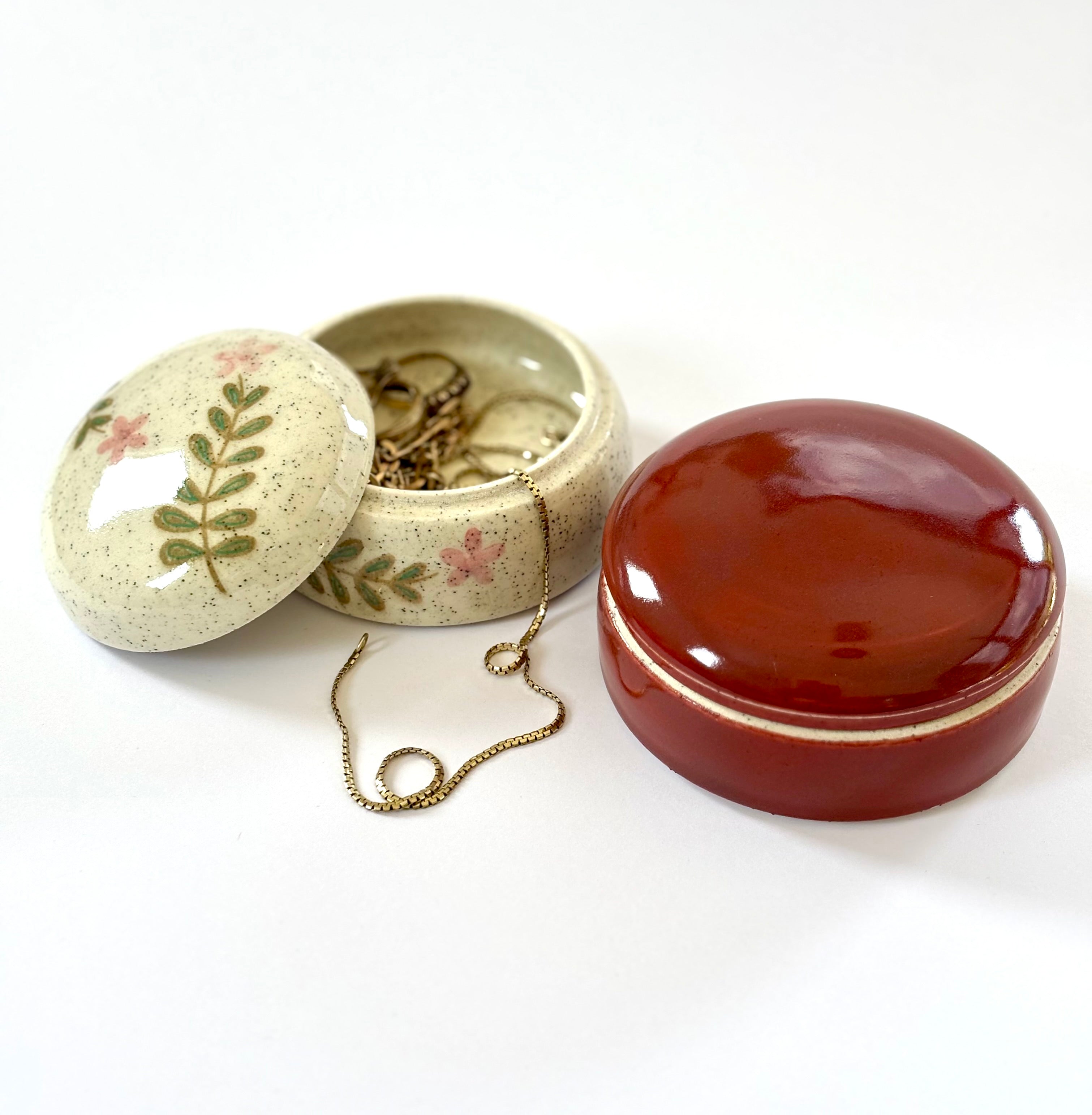 Ceramic Jewellery/Trinket Box