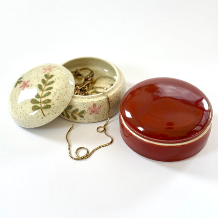 Ceramic Jewellery/Trinket Box