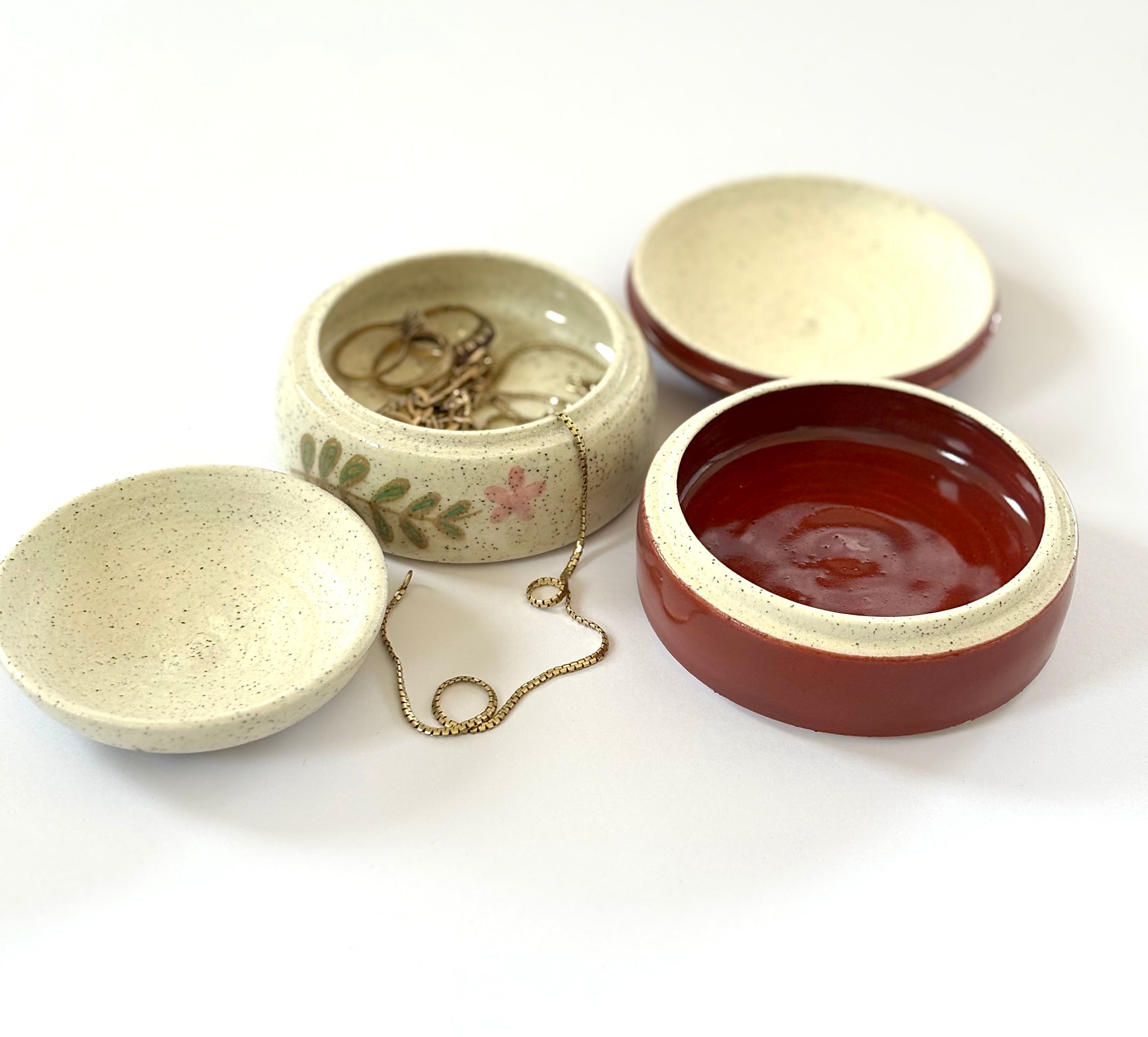 Ceramic Jewellery/Trinket Box