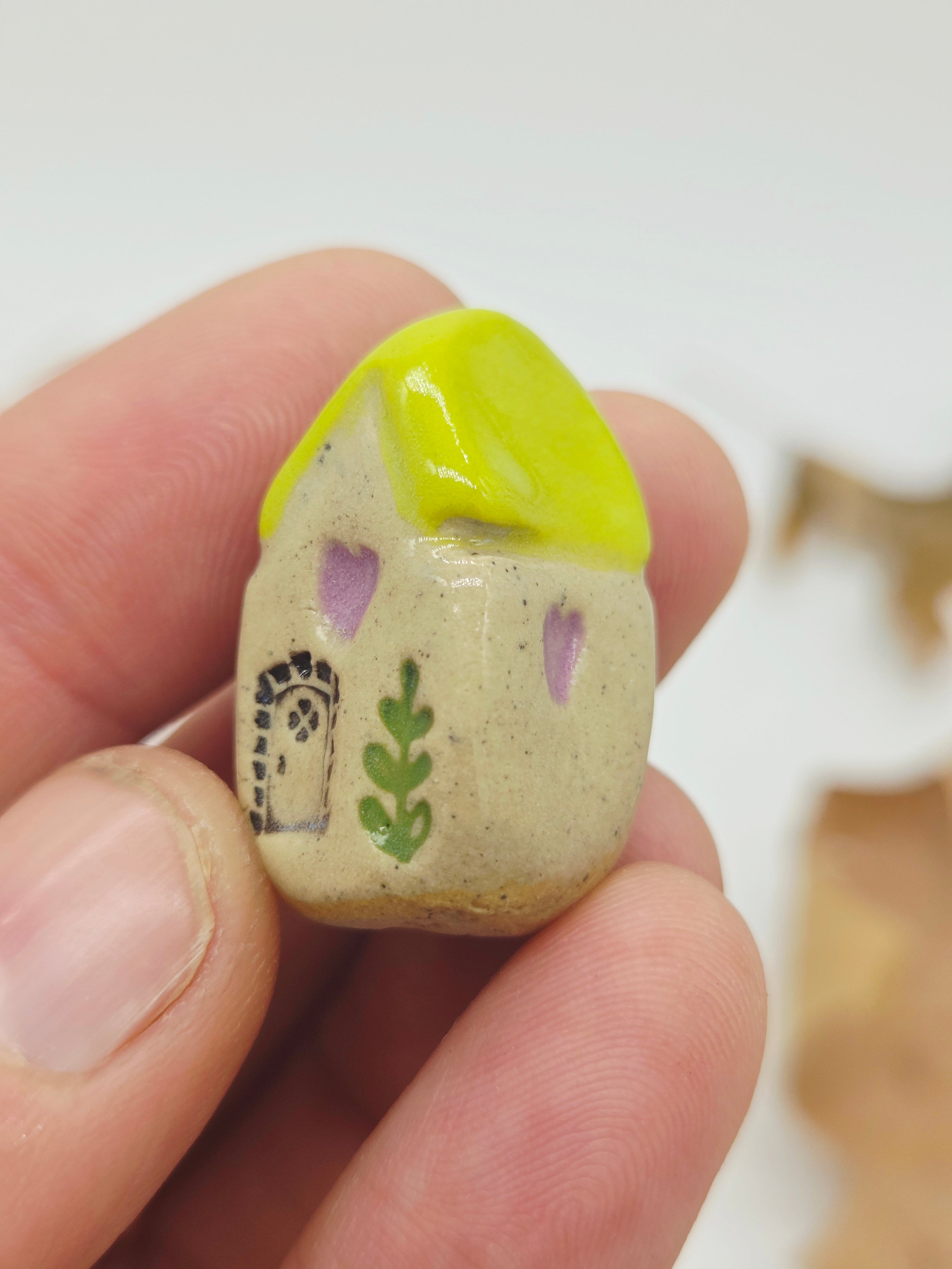 Tiny Ceramic Village - Celestial Crescent