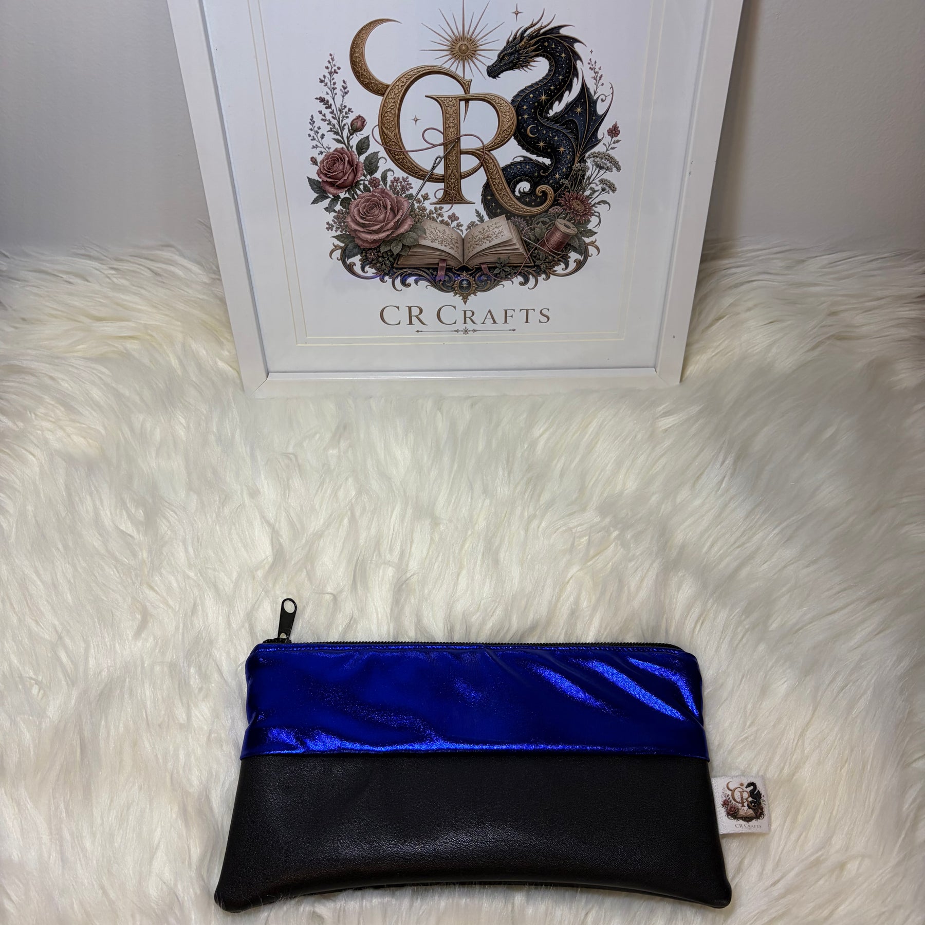 Midnight Blue Clutch 🌙💙🖤