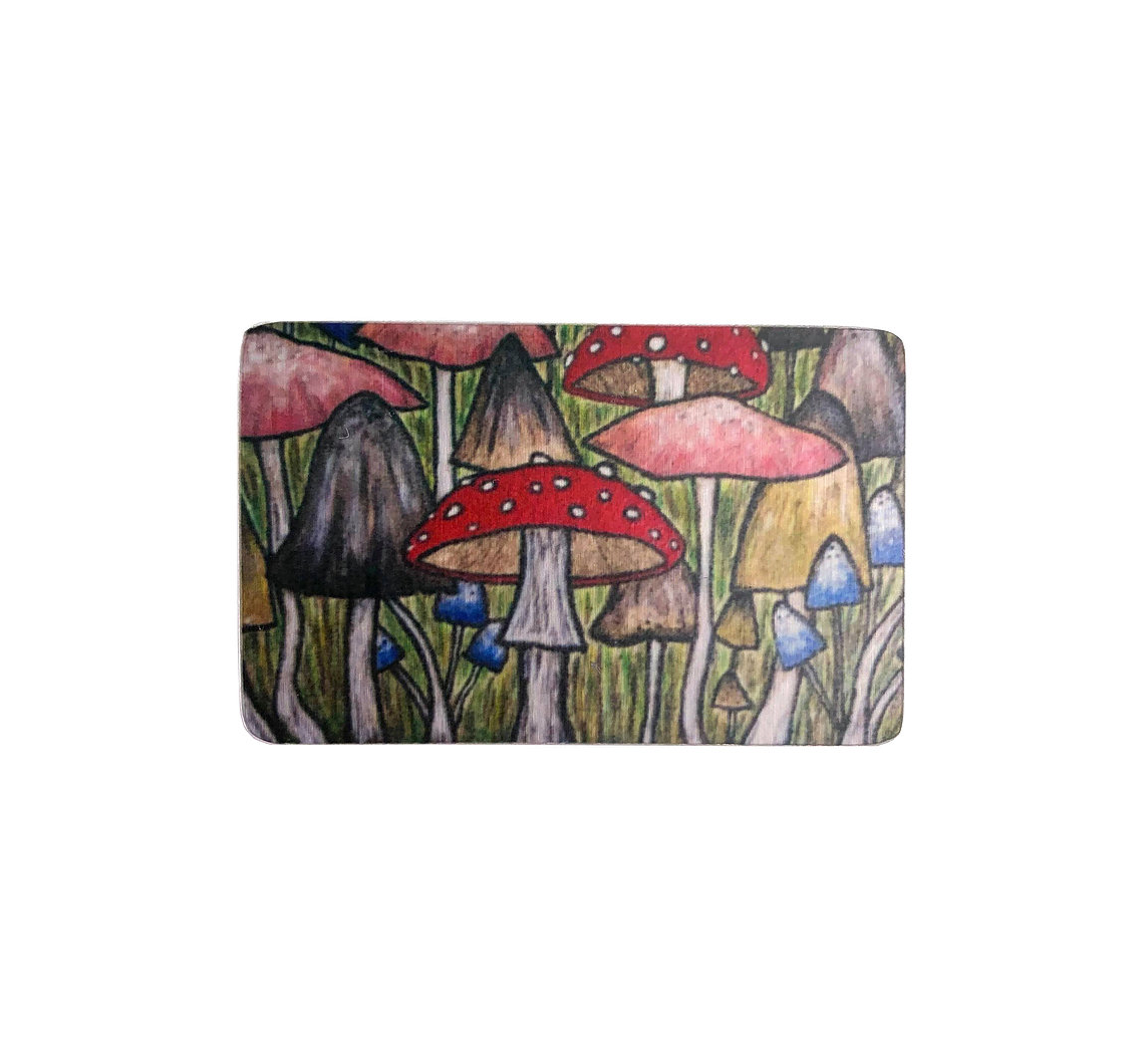 Mushroom Brooch