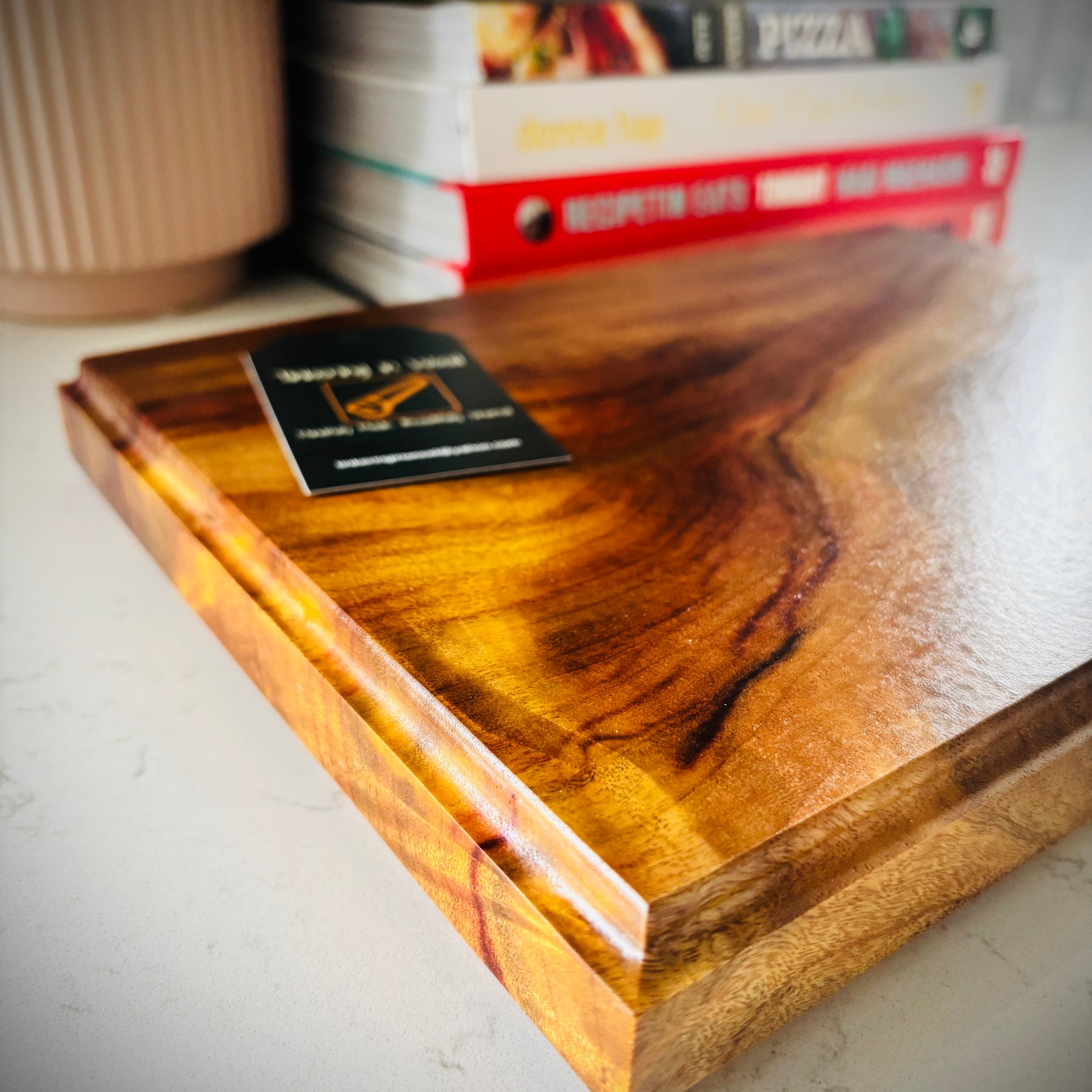 Hardwood Camphor Laurel Charcuterie Board 300x220x35mm