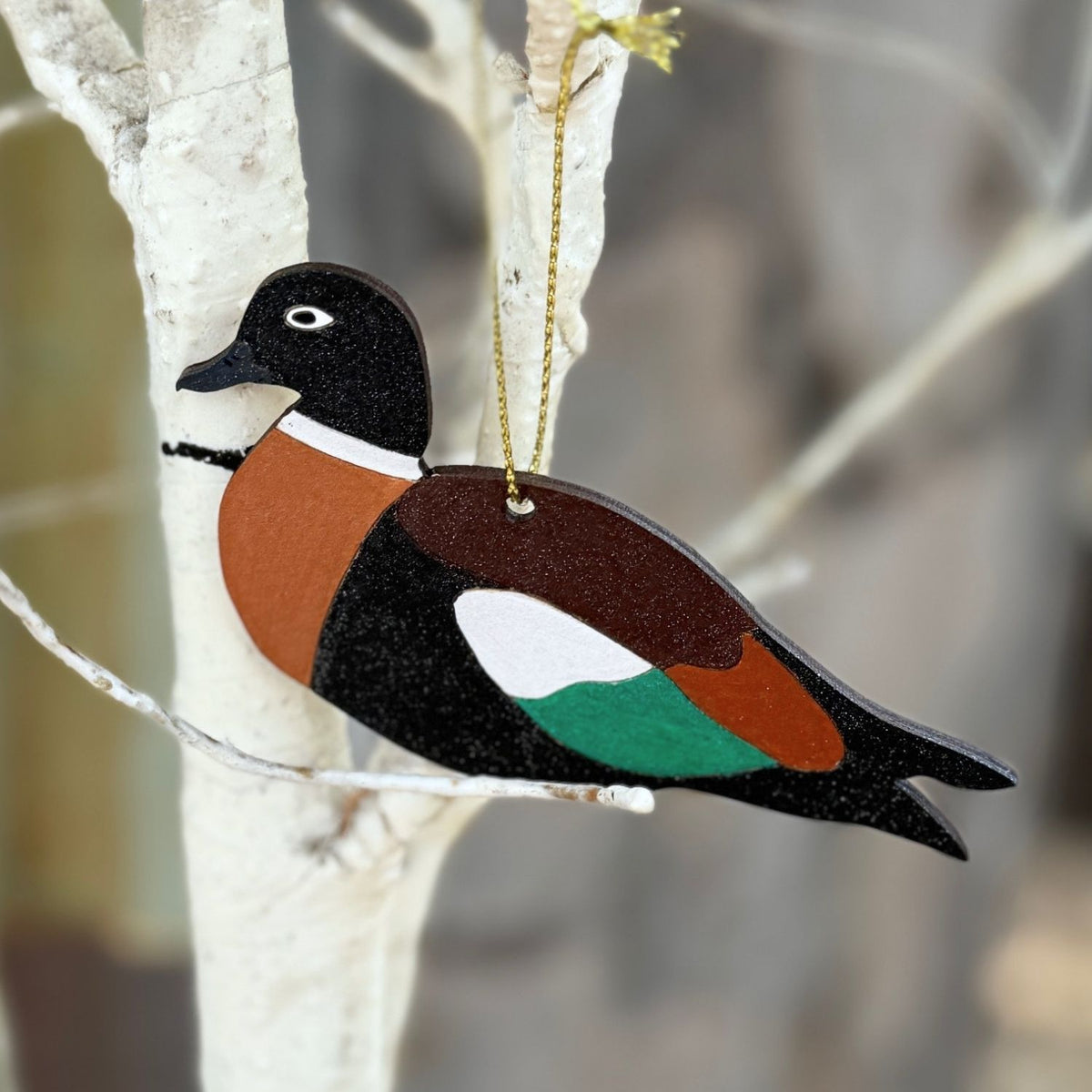 Australian Shelduck Hand Painted Christmas Decoration