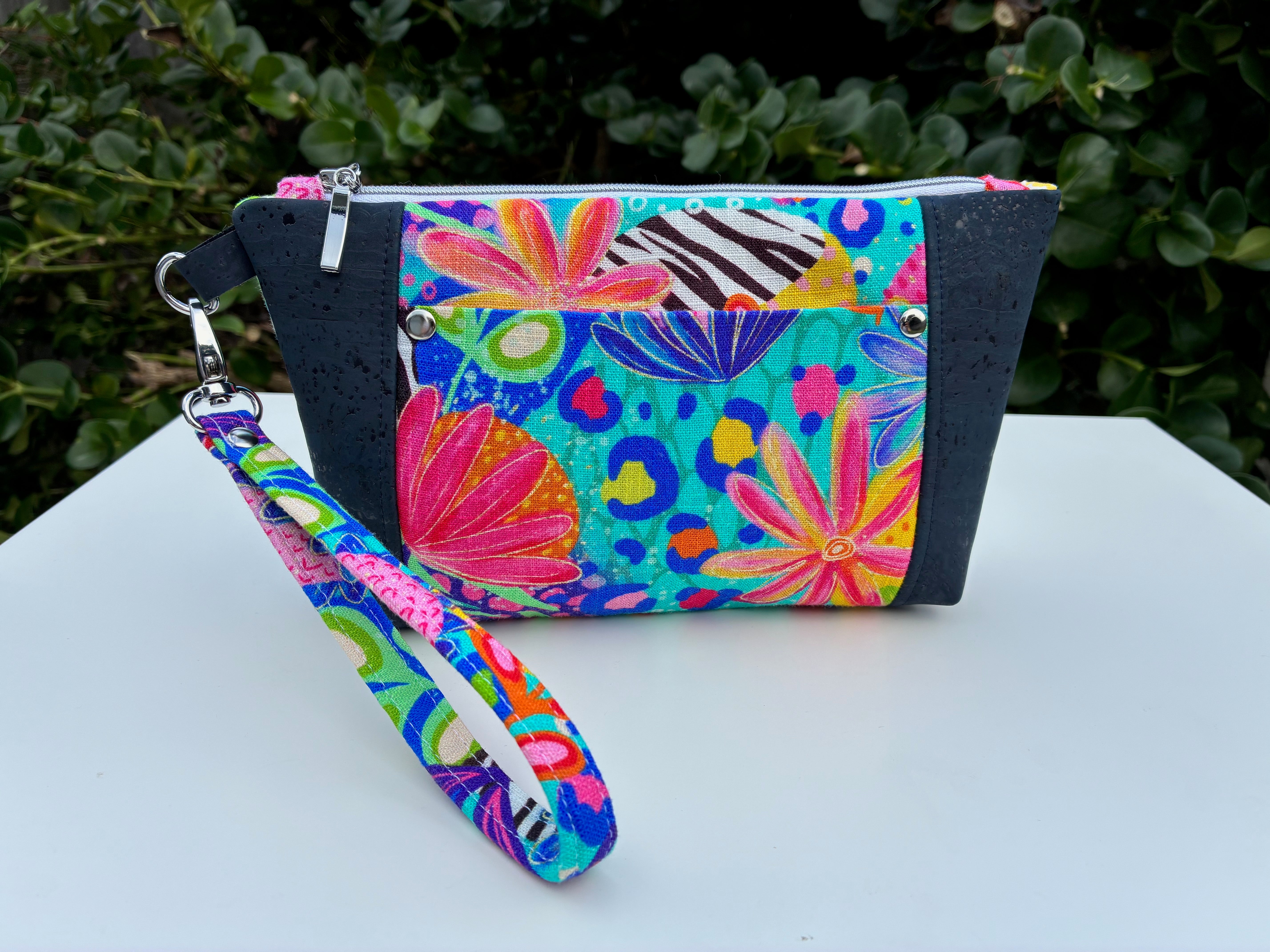 Norfolk Pouch - Calista Bright Floral (Ladybird and Roar)