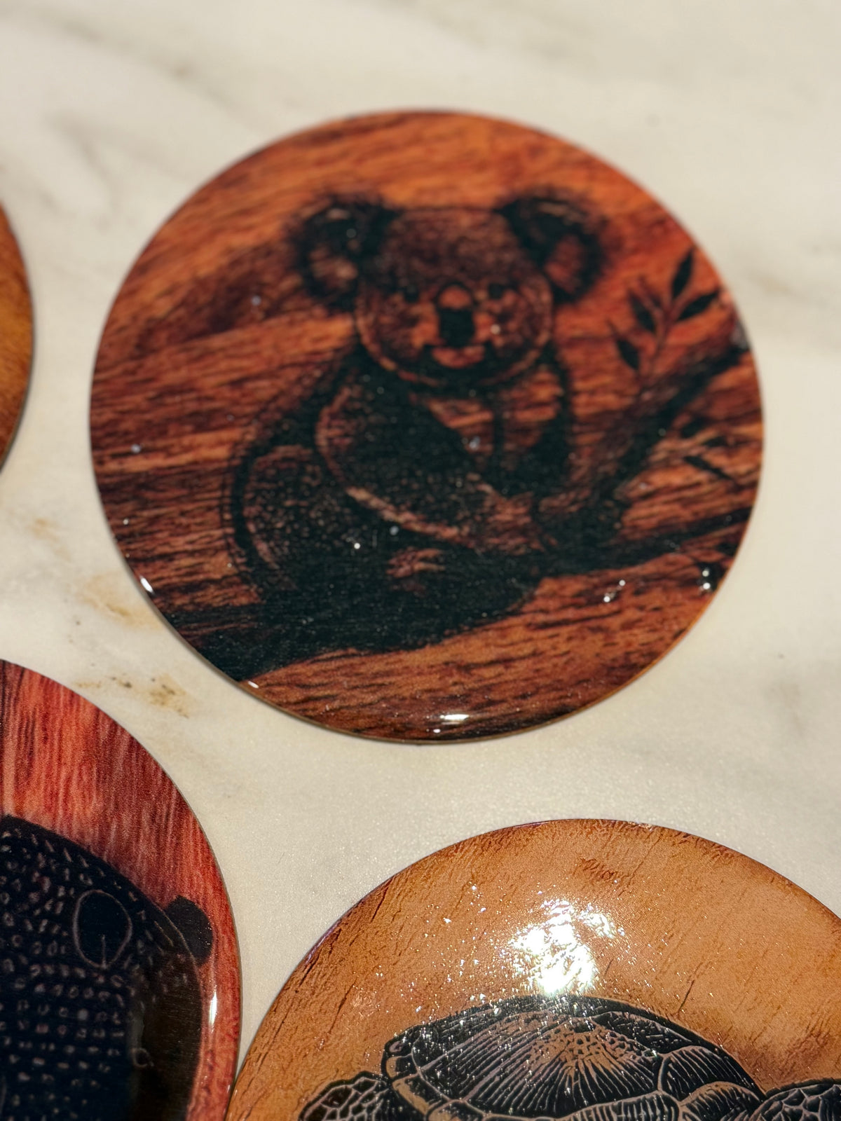 Coasters | Native coasters | wooden coasters | gift ideas | coffee table decor