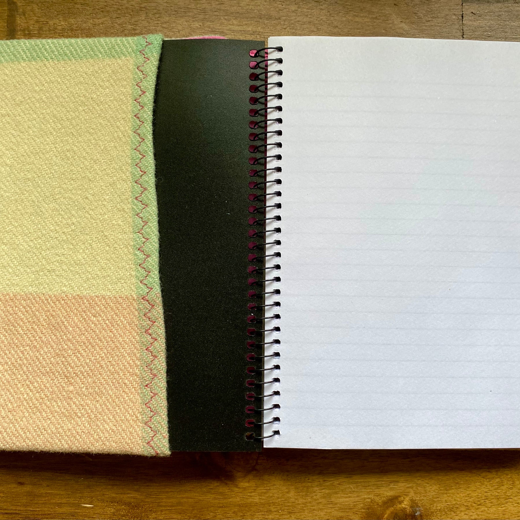 A5 Upcycled Notebook Vintage Caravan - Multi