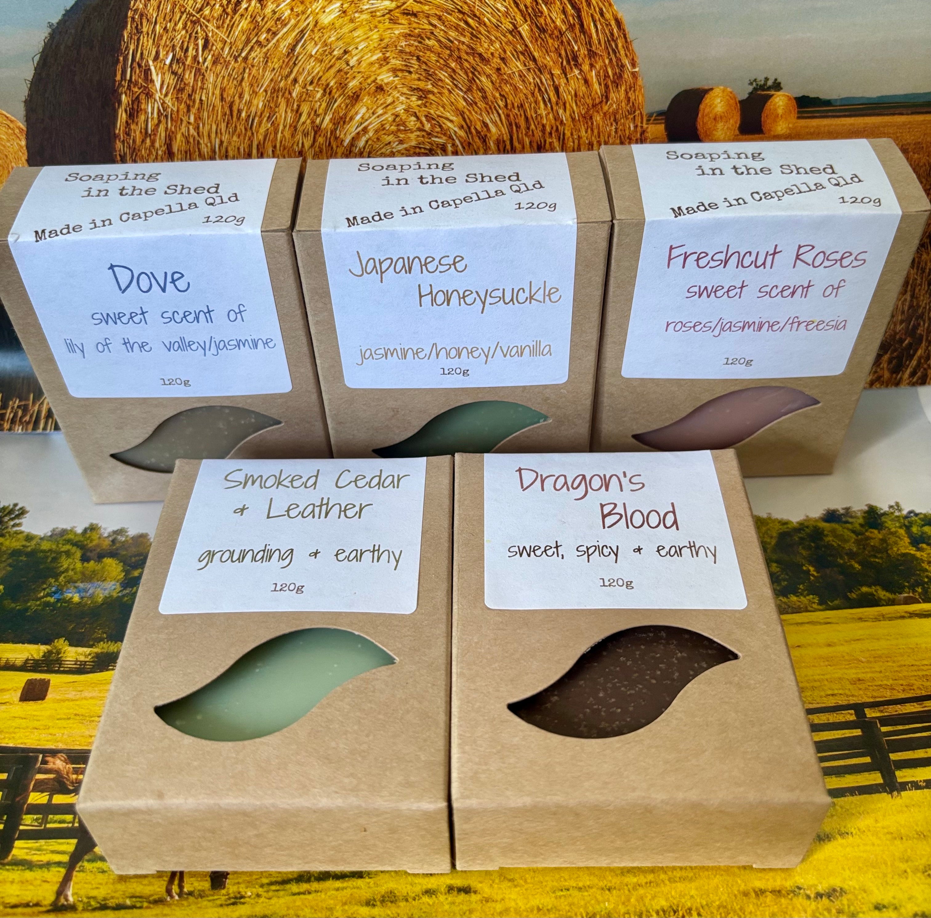 Handmade Tallow Soaps Pack of 5