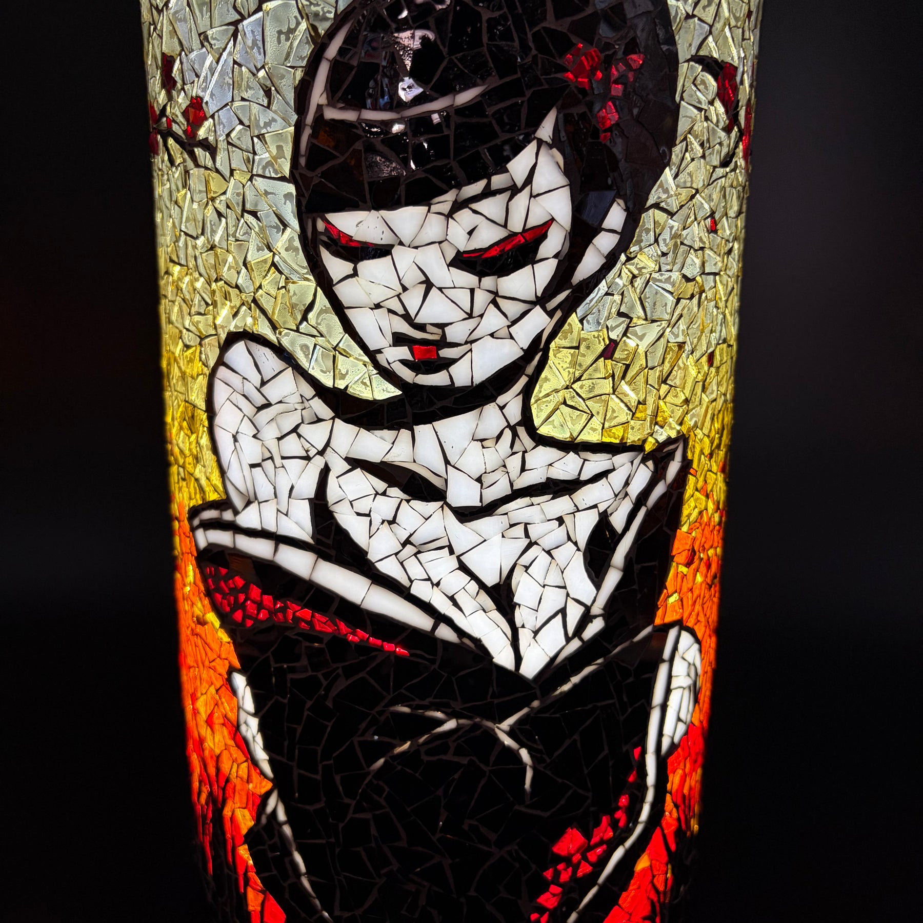 Geisha – Japanese Inspired Mosaic Votive