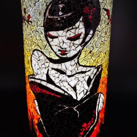 Geisha – Japanese Inspired Mosaic Votive