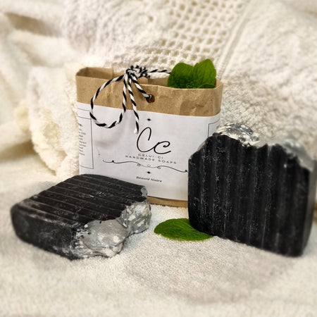 Handmade Scented Soap with Activated Charcoal