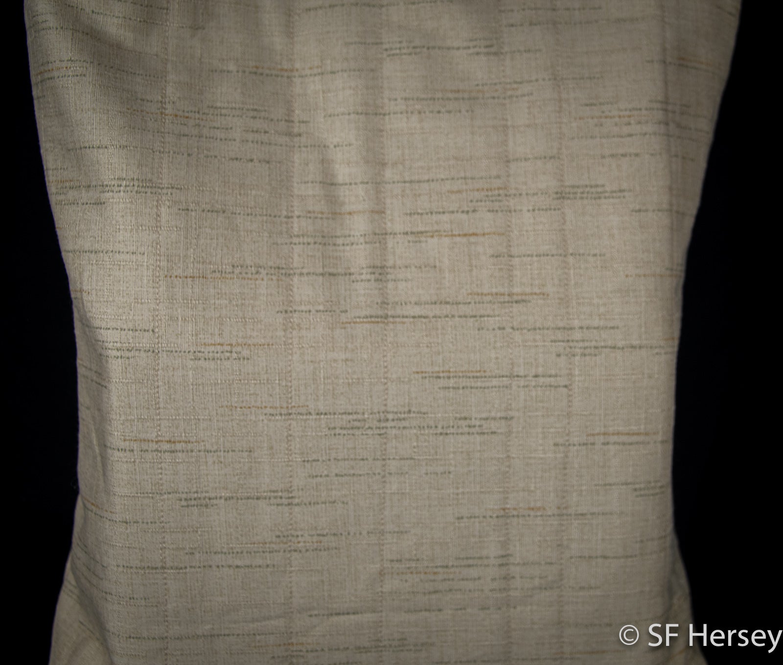 Hand Embroidered Quilted Ammonite Bag