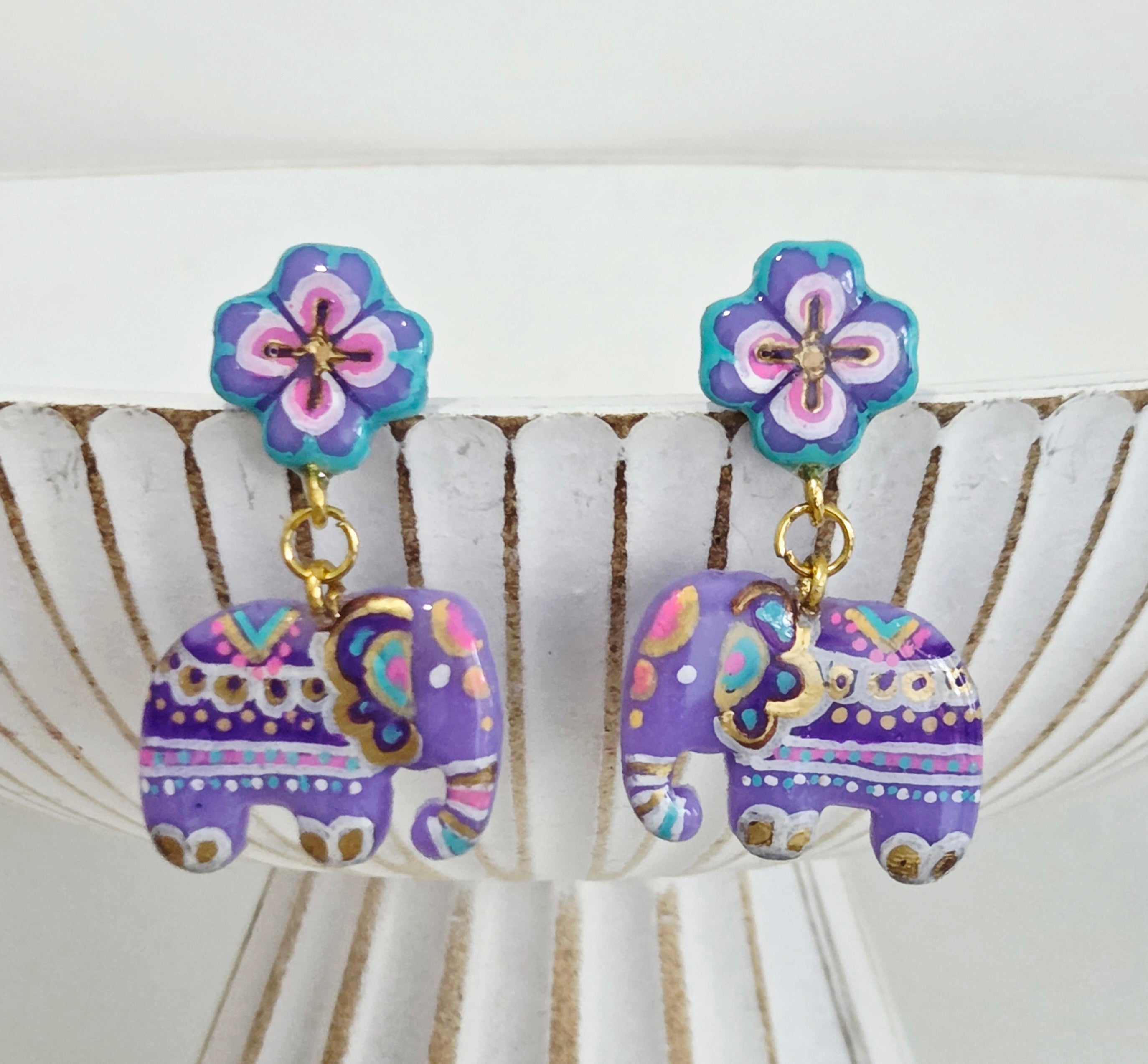 Little Lucky Elephant Earrings