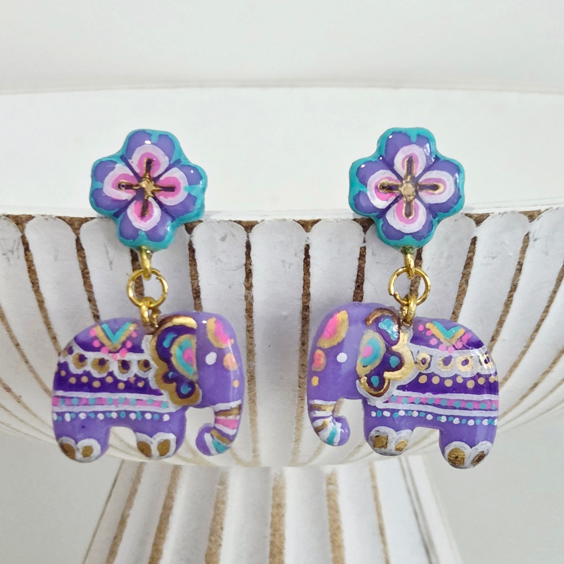 Little Lucky Elephant Earrings