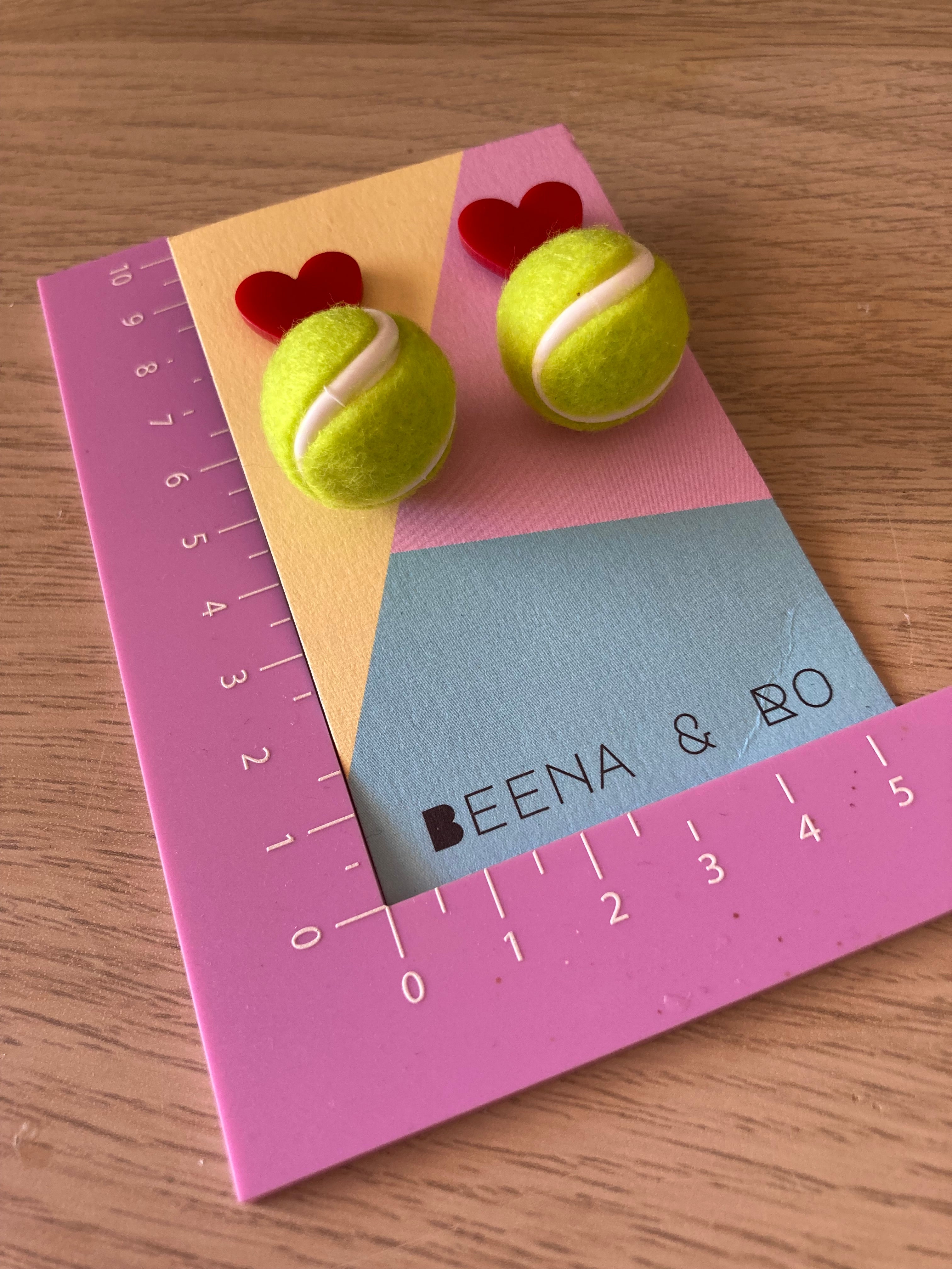 Tennis lover earrings 🎾