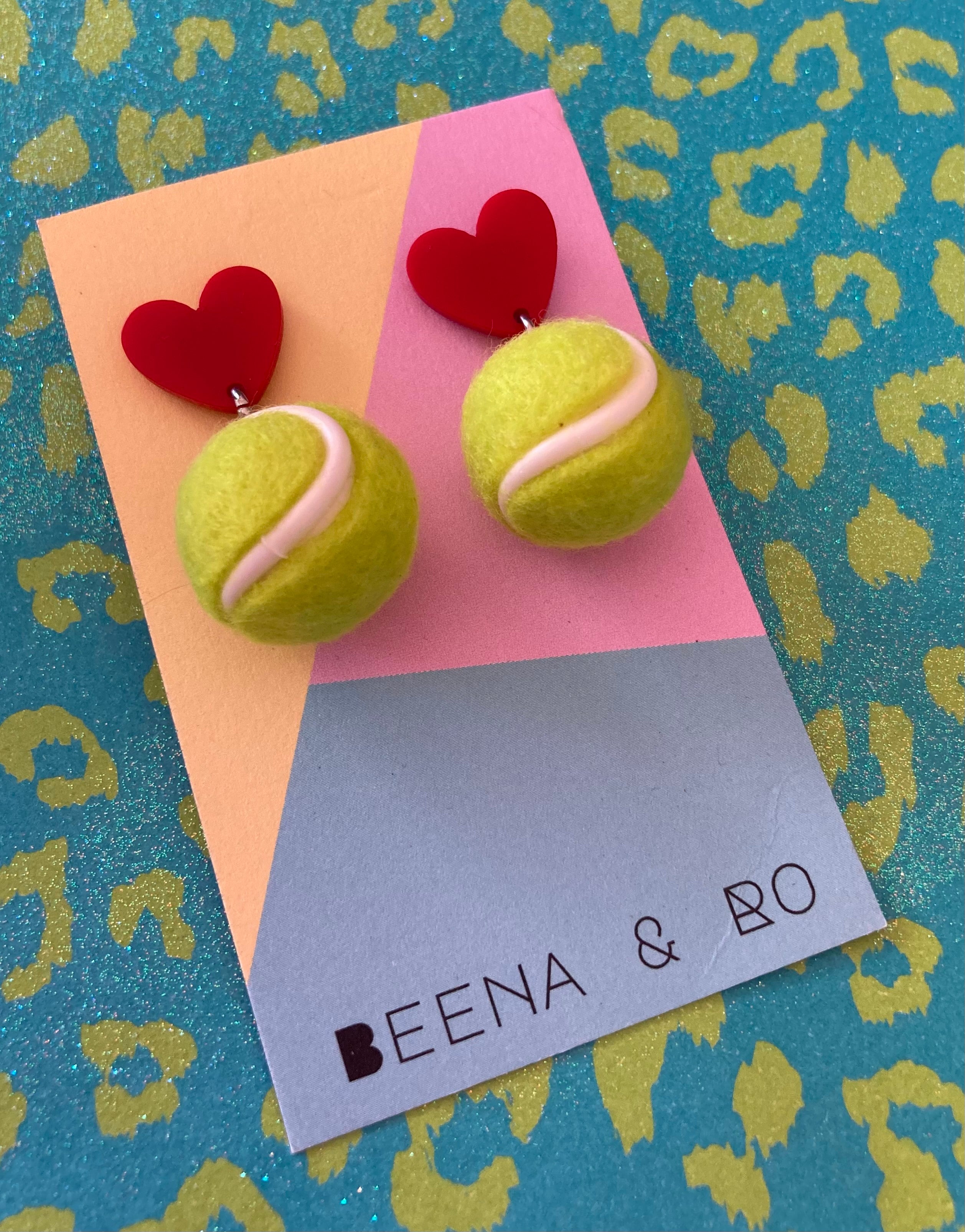 Tennis lover earrings 🎾