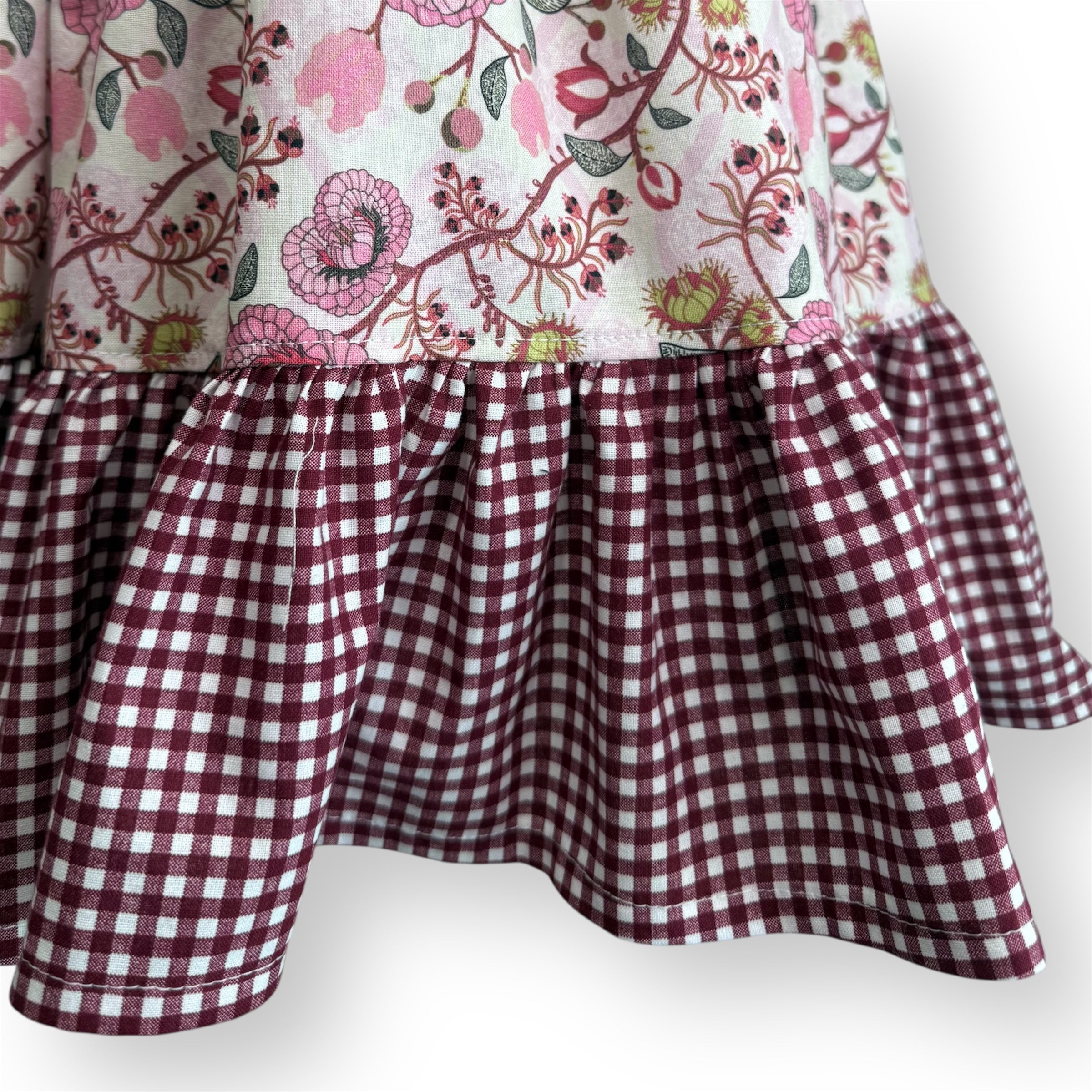 Size 5 Gingham & Paisley Floral KATY Dress