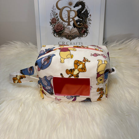 Nappy & Wipes Pouch | Handmade Baby Bag | 💙 Hundred Acre Friends Collection