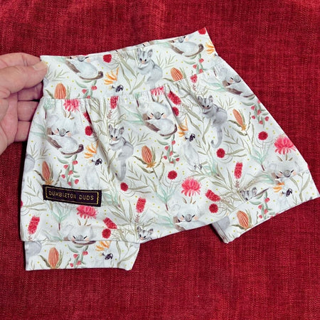 Bush Christmas 2 | Sizes NB, 000, 00, 0, 1, 2 | Handmade Baby Pants by Dumbleton Duds | FREE Postage $50+