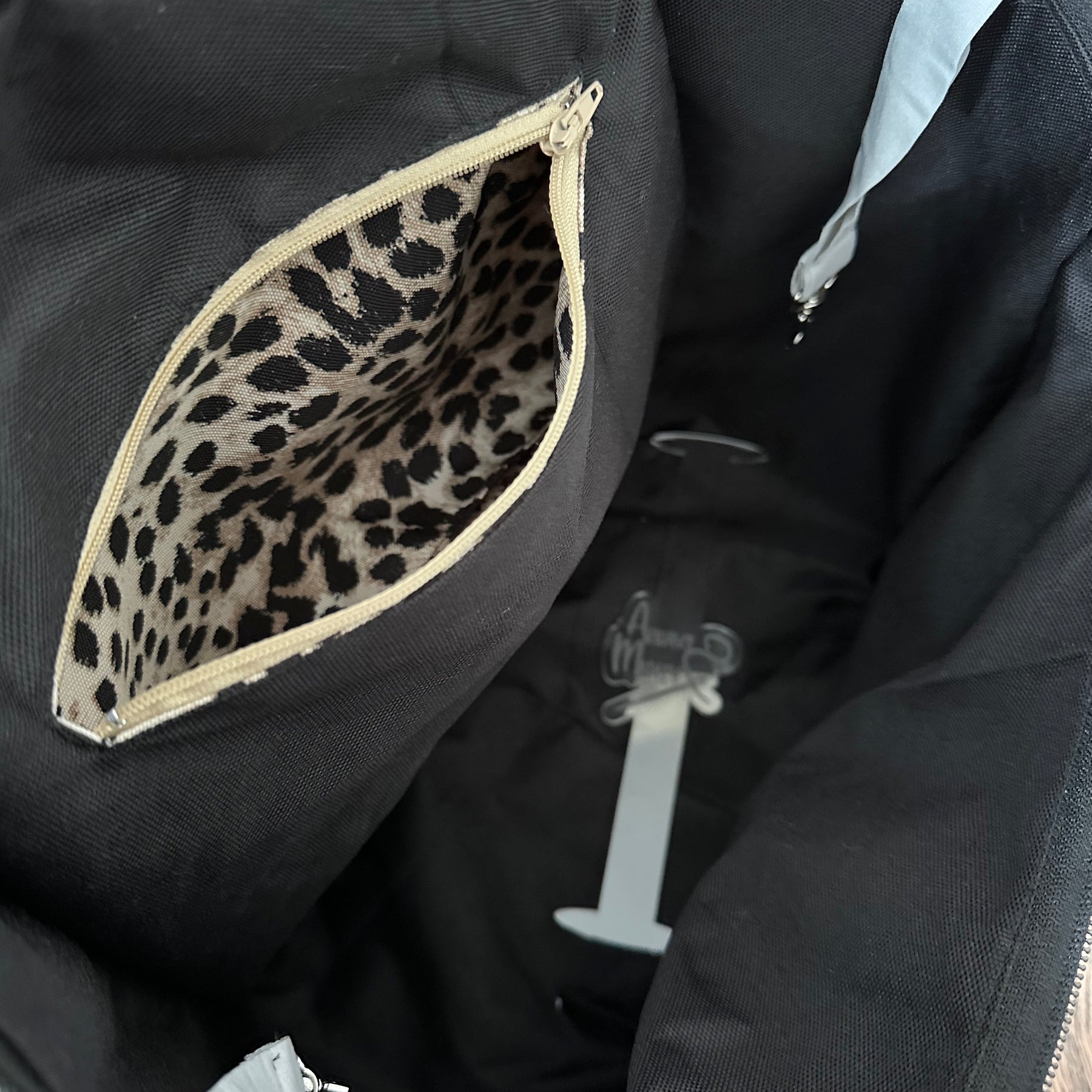 Wide mouth back pack