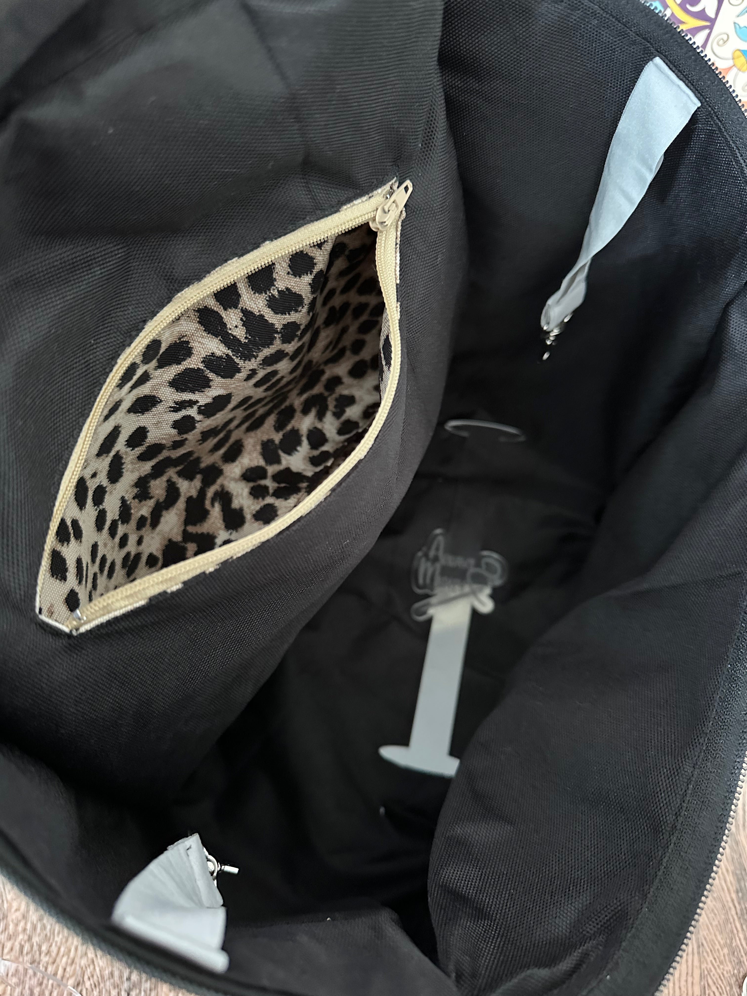 Wide mouth back pack
