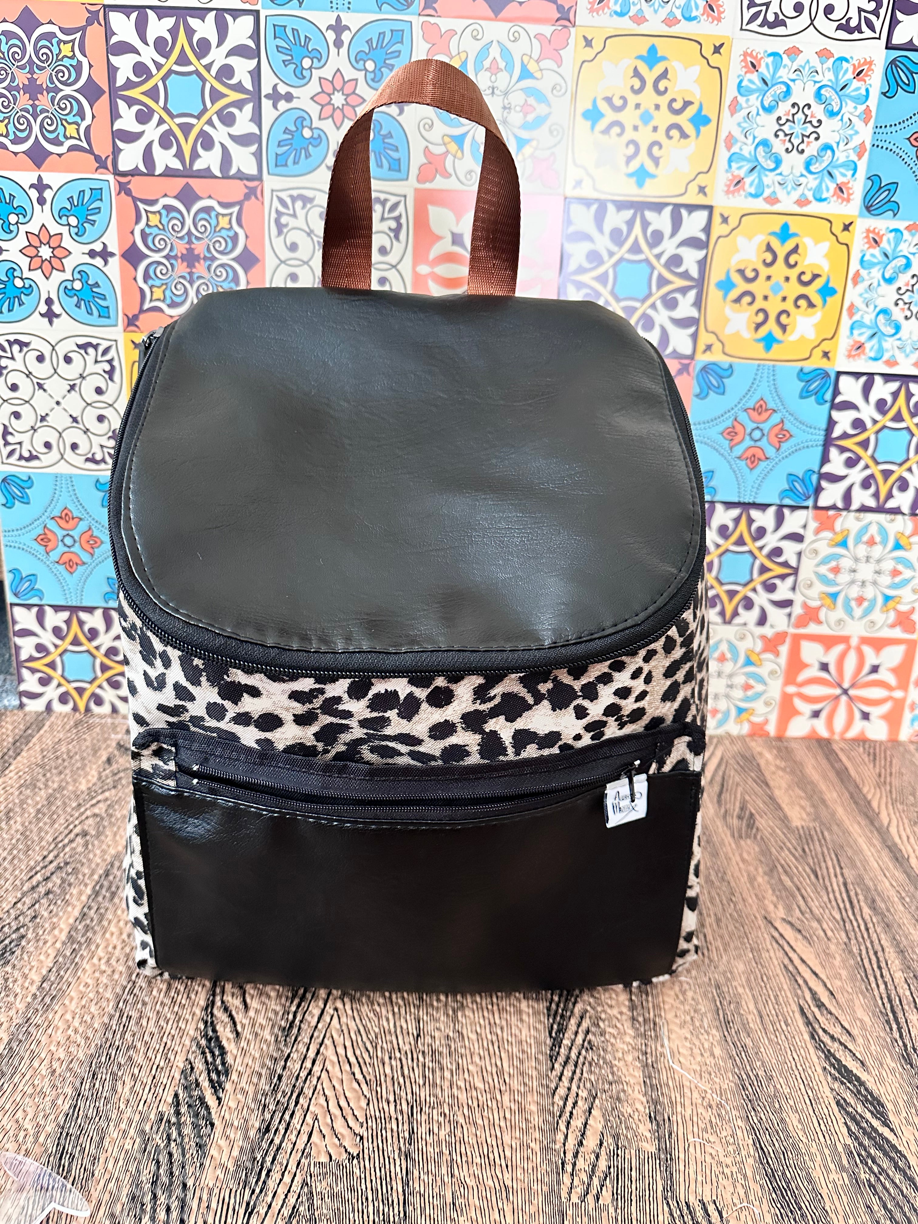 Wide mouth back pack