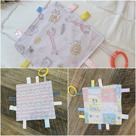 Baby Crinkle Sensory Mat with tags.