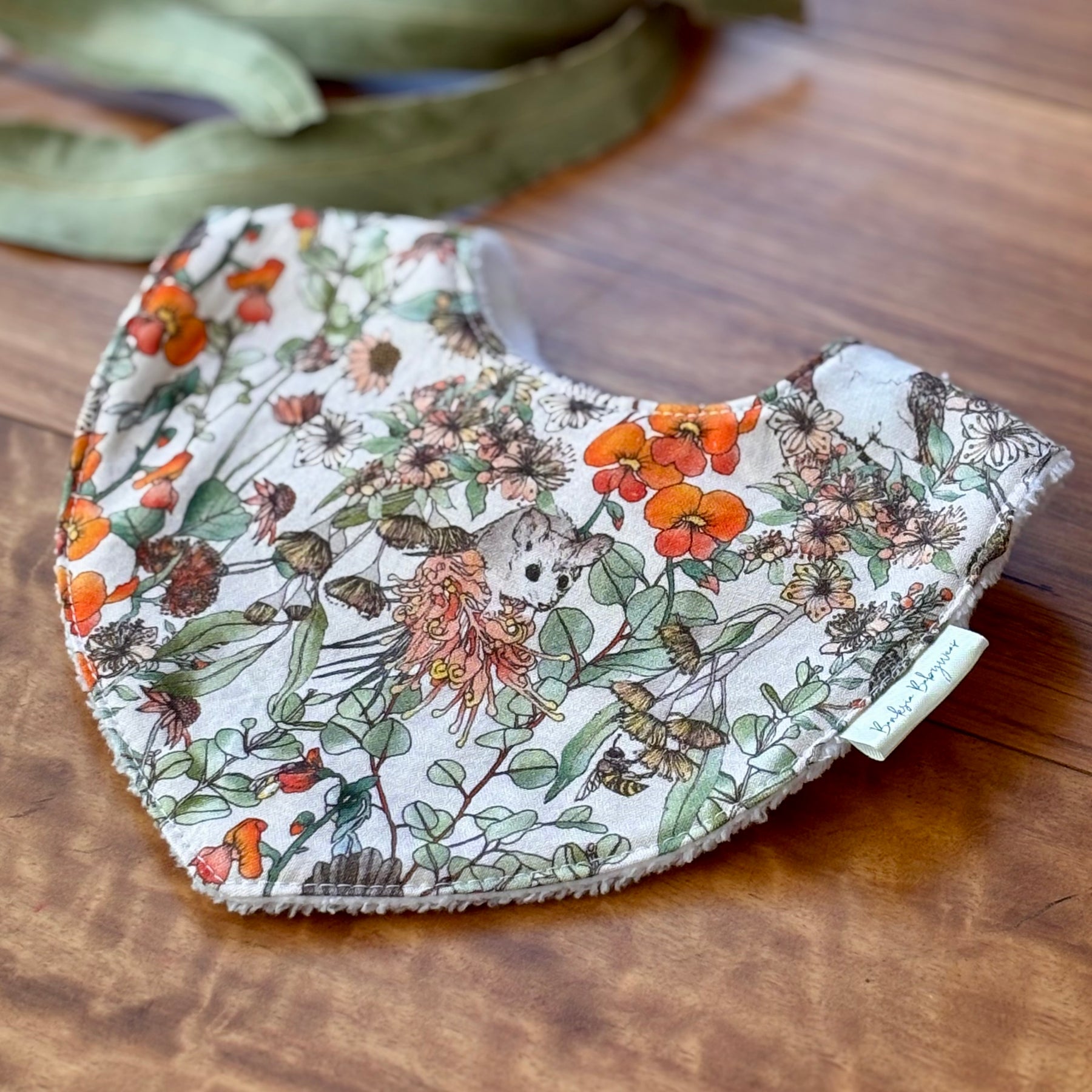 Australiana Baby Bib Set | Bush Friends | Ready to Ship